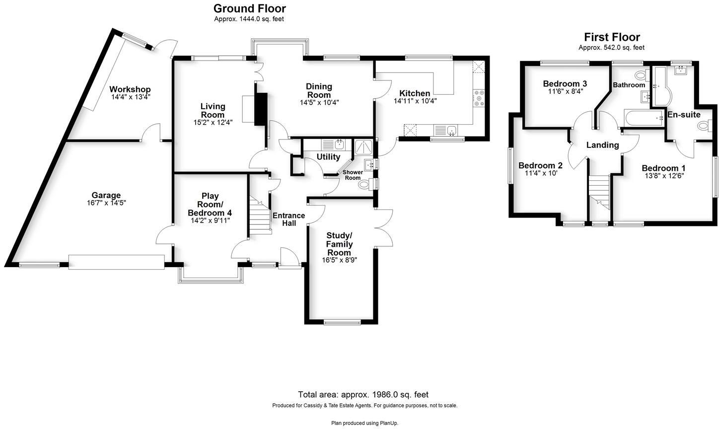 Wick Avenue, Wheathampstead, St. Albans floorplan