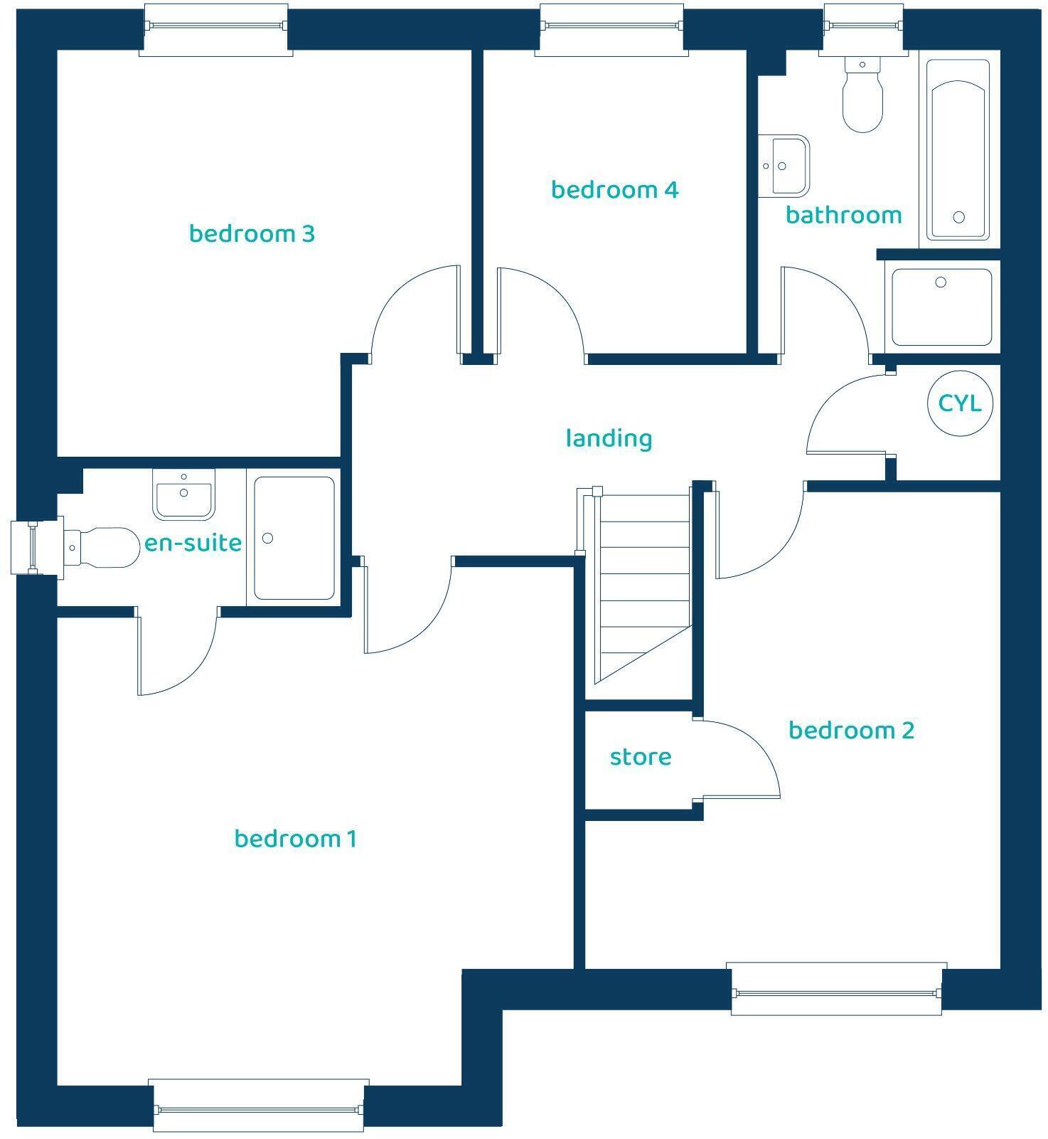 Elmy Fields, Off Radnor Roundabout, Wolstenholme Elmy Way, Congleton, CW12 4GB floorplan