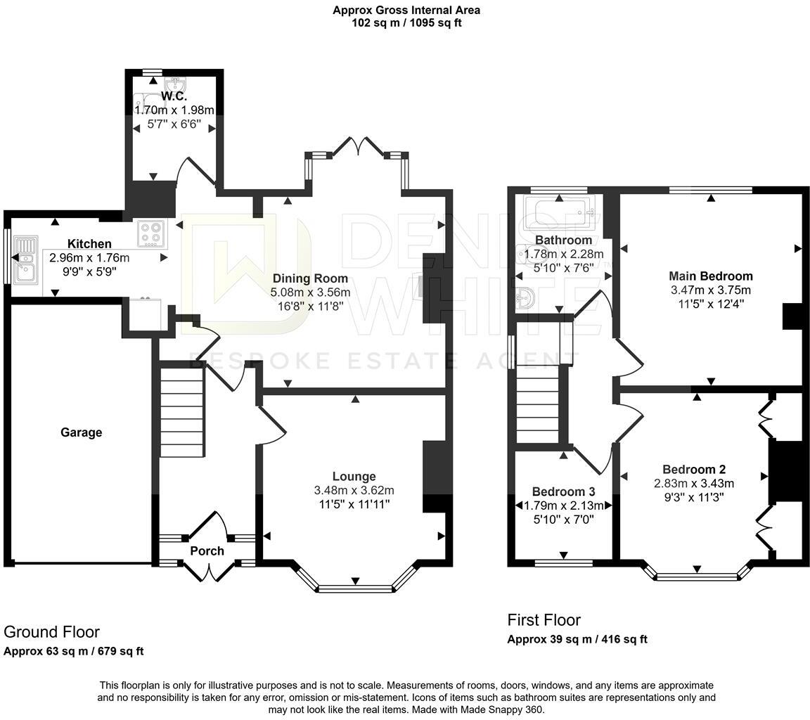 Derek Drive, Sneyd Green, Stoke-On-Trent, ST1 6BY floorplan