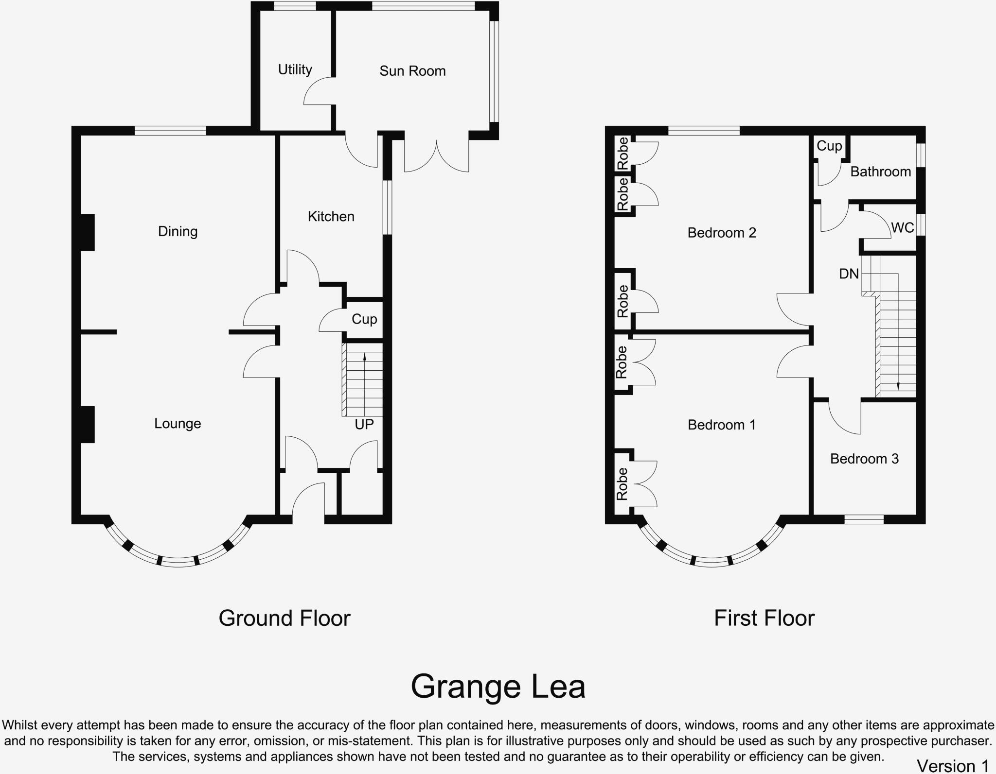 North Bank, Haydon Bridge floorplan