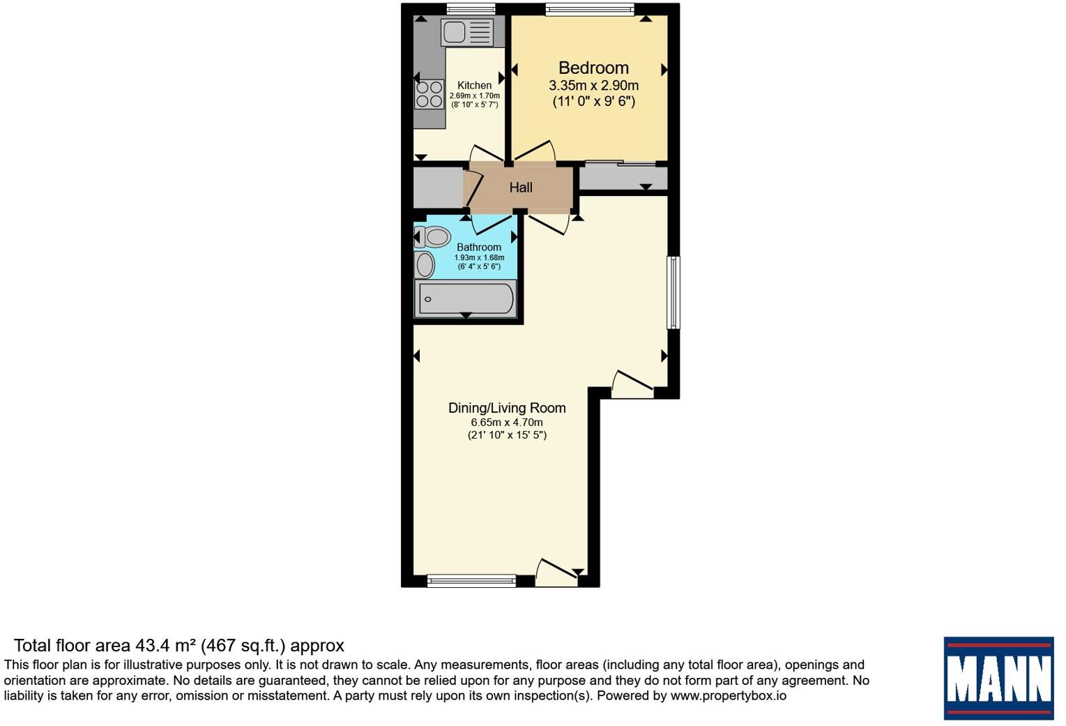 Trinity Road, Gravesend, Kent, DA12 floorplan