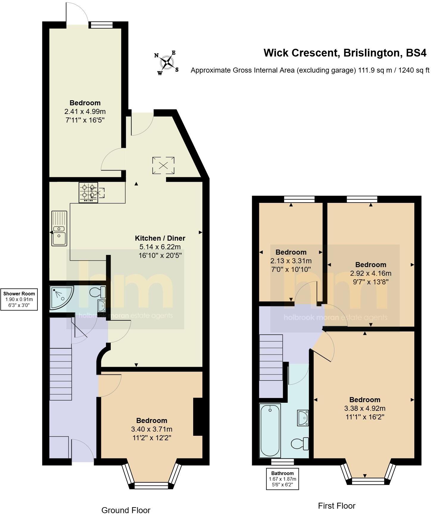 Wick Crescent, Brislington floorplan