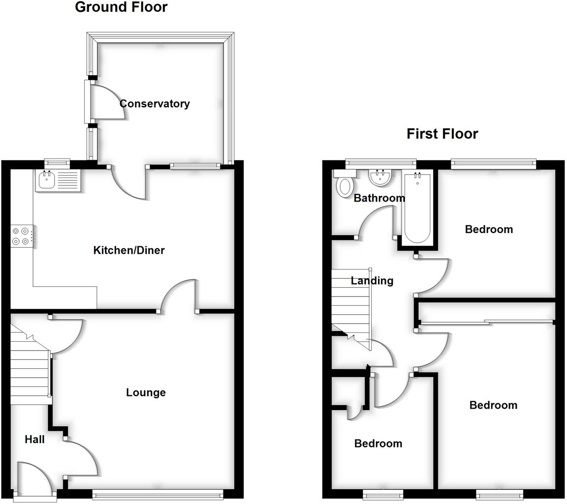 The Paddocks, Gains Park, Shrewsbury floorplan