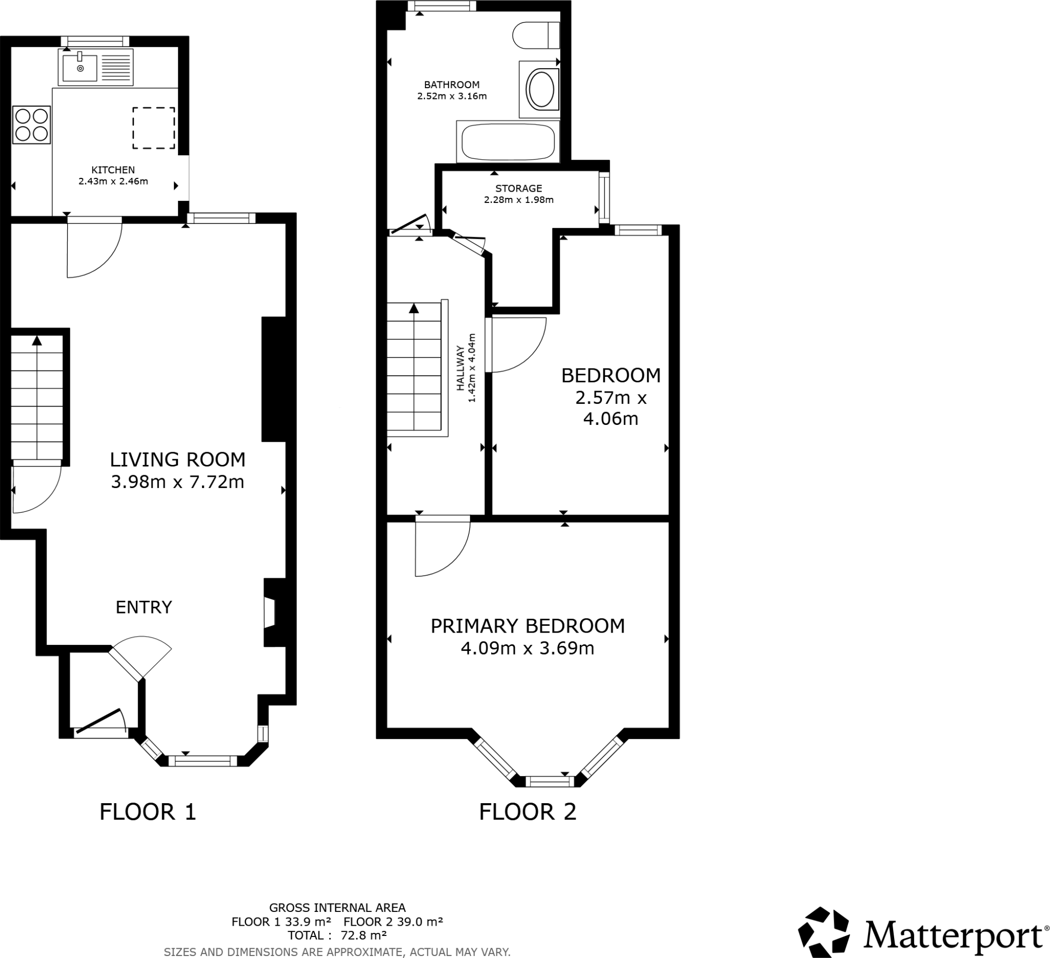 Chelsea Road, Liverpool floorplan