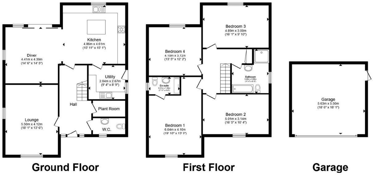 Canonstown, Hayle floorplan