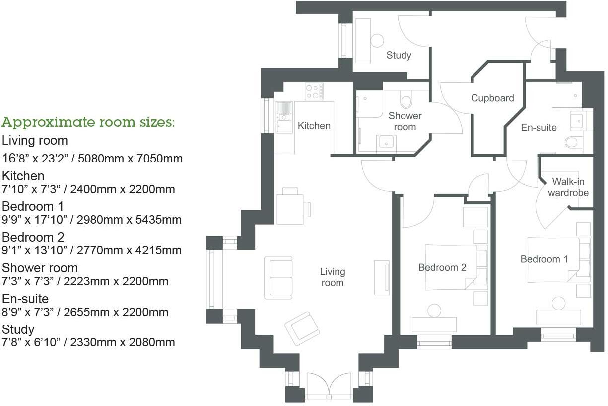 Pinewood Gardens Southborough, Tunbridge Wells, Kent, TN4 0FN floorplan
