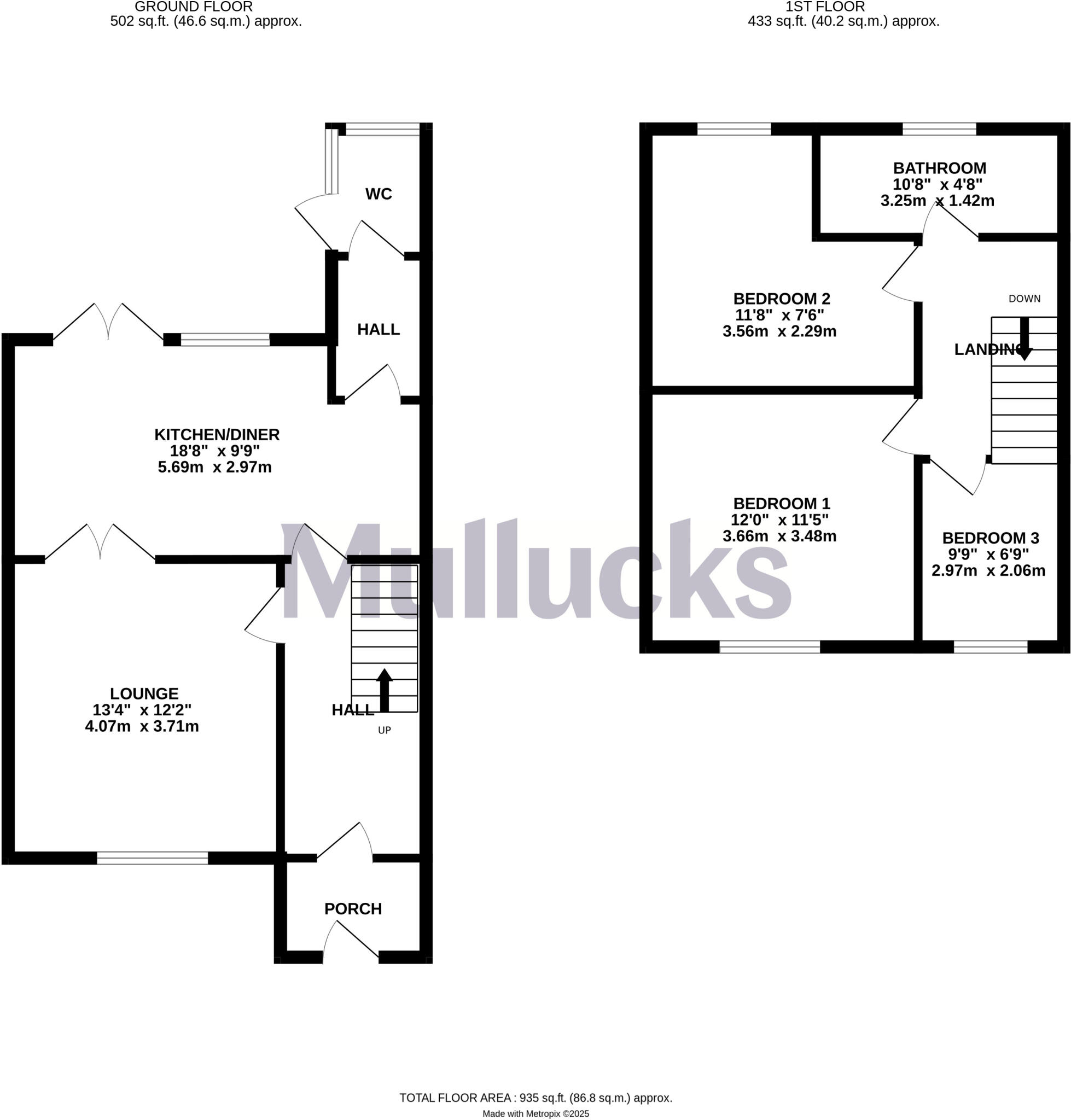 Elmbridge, Old Harlow, Essex, CM17 floorplan