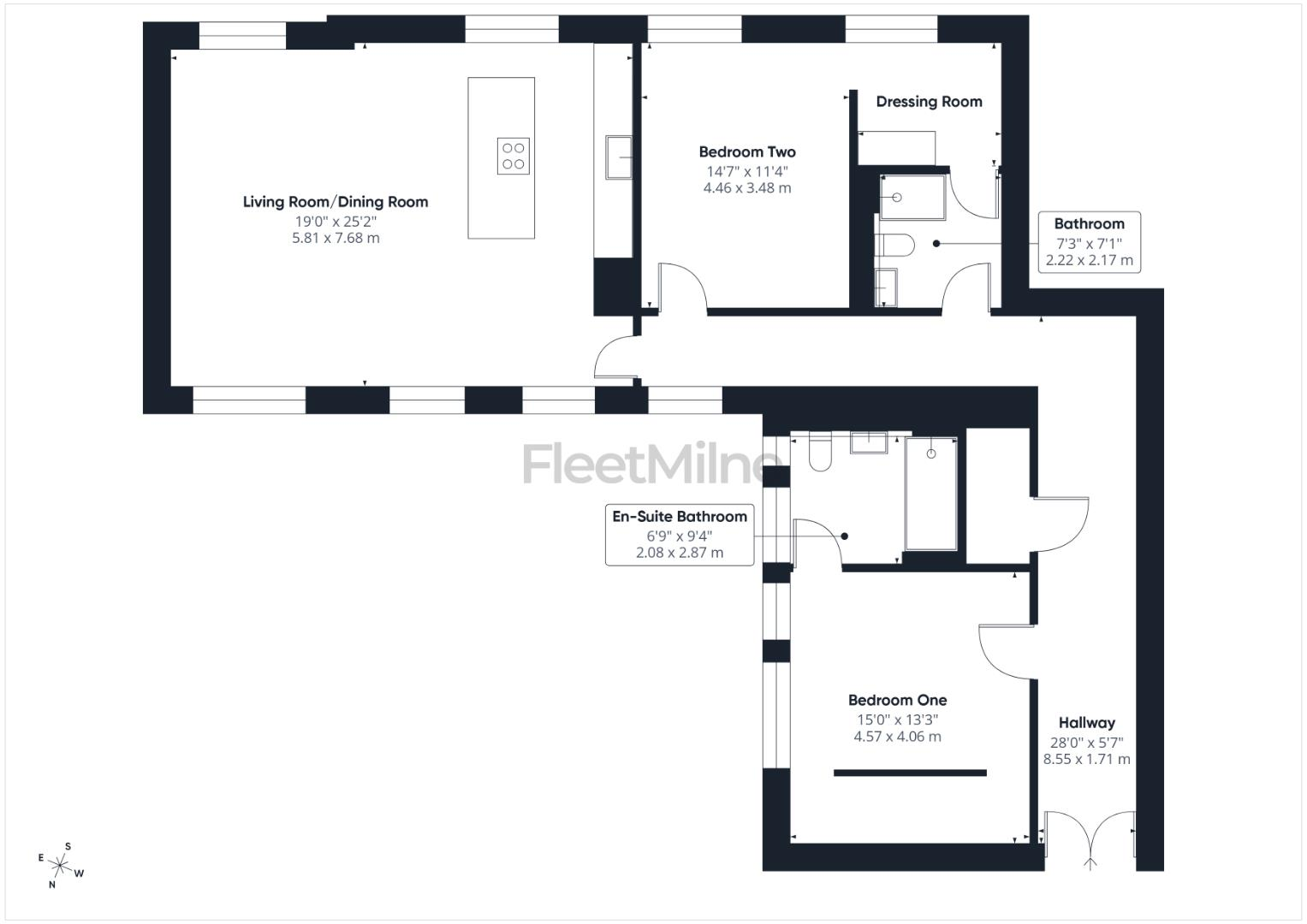 151 Great Charles Street, Birmingham floorplan
