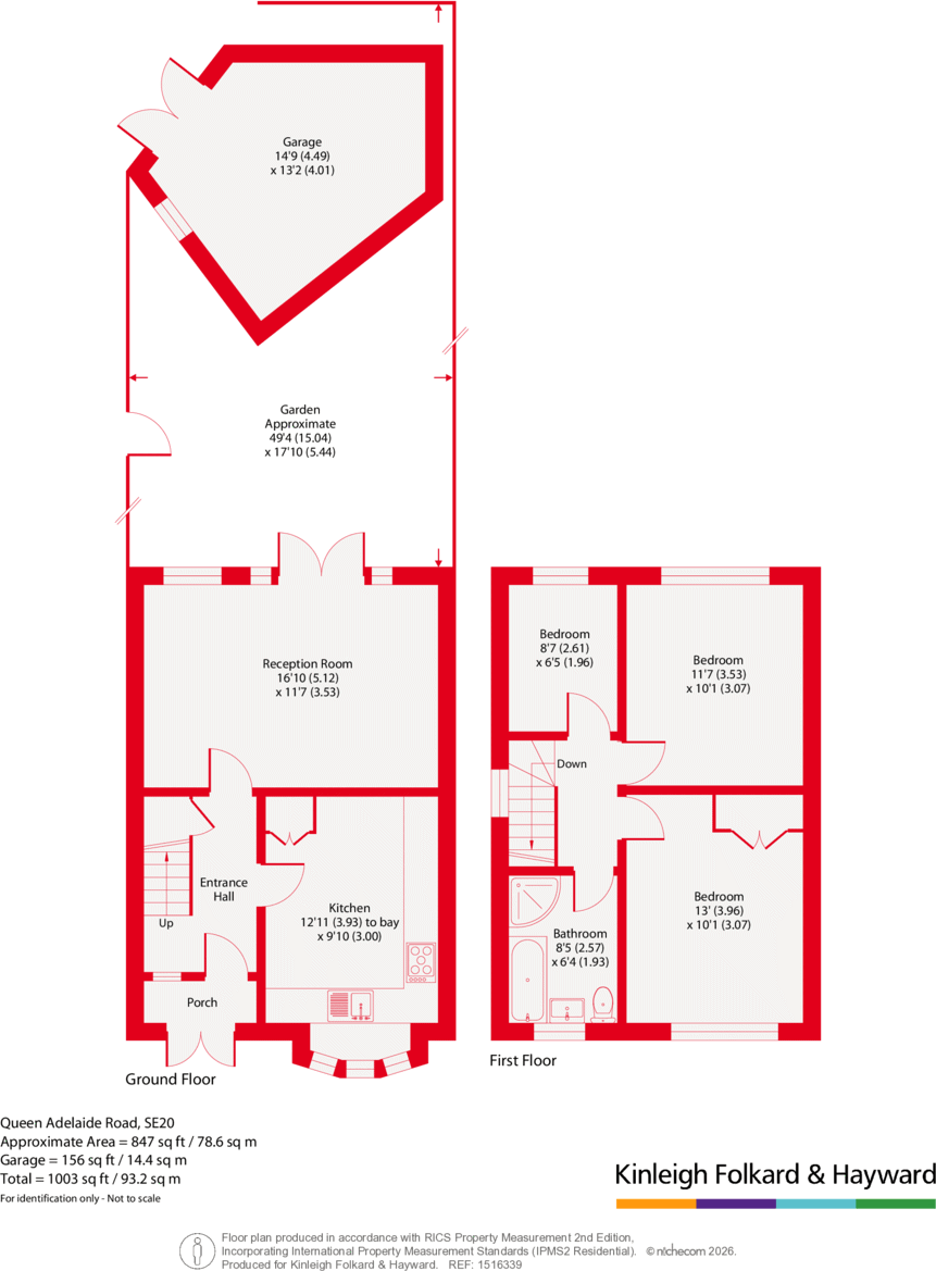 Queen Adelaide Road, Penge, London, SE20 floorplan