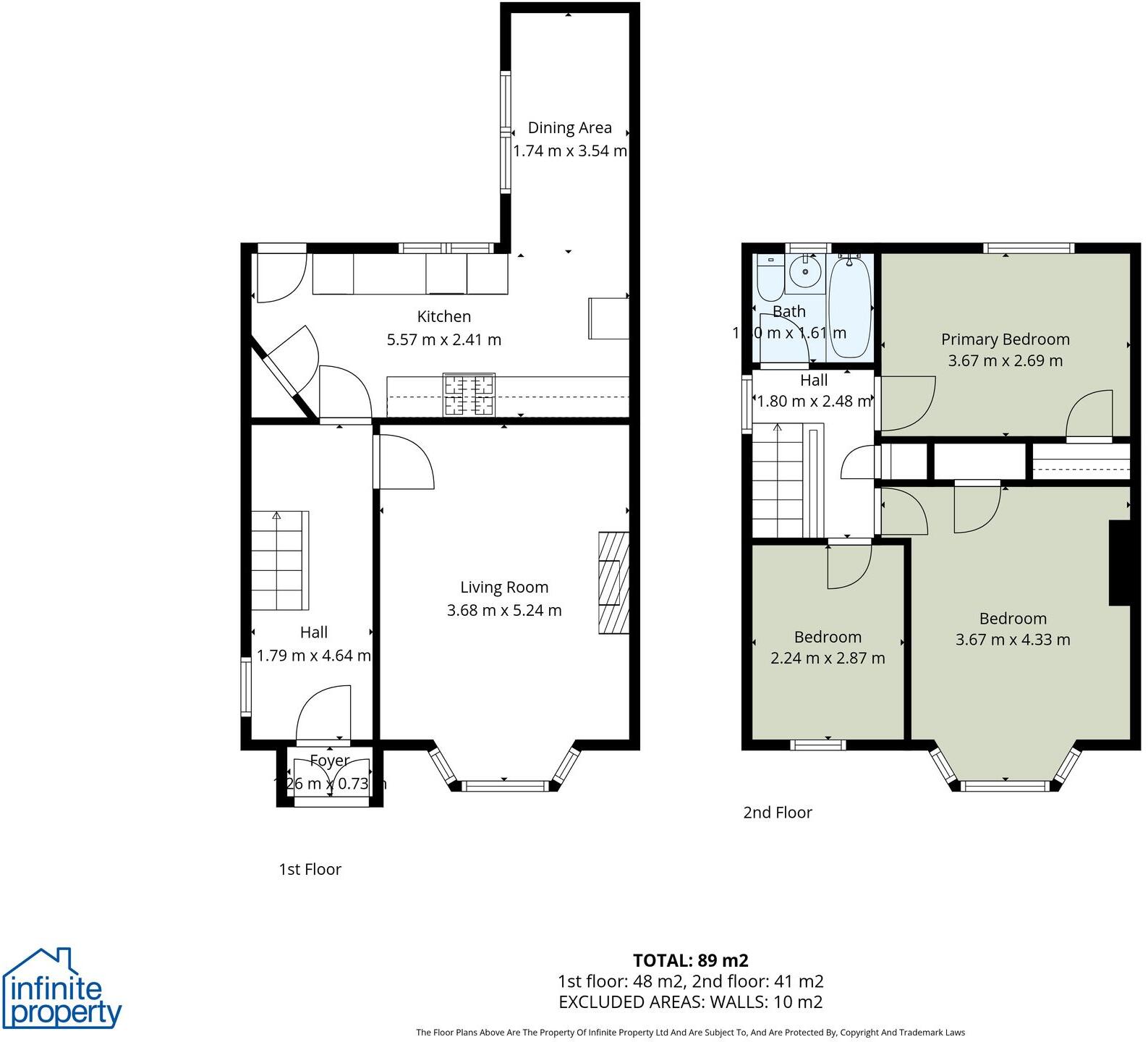 Poplars Avenue, Warrington, WA2 floorplan
