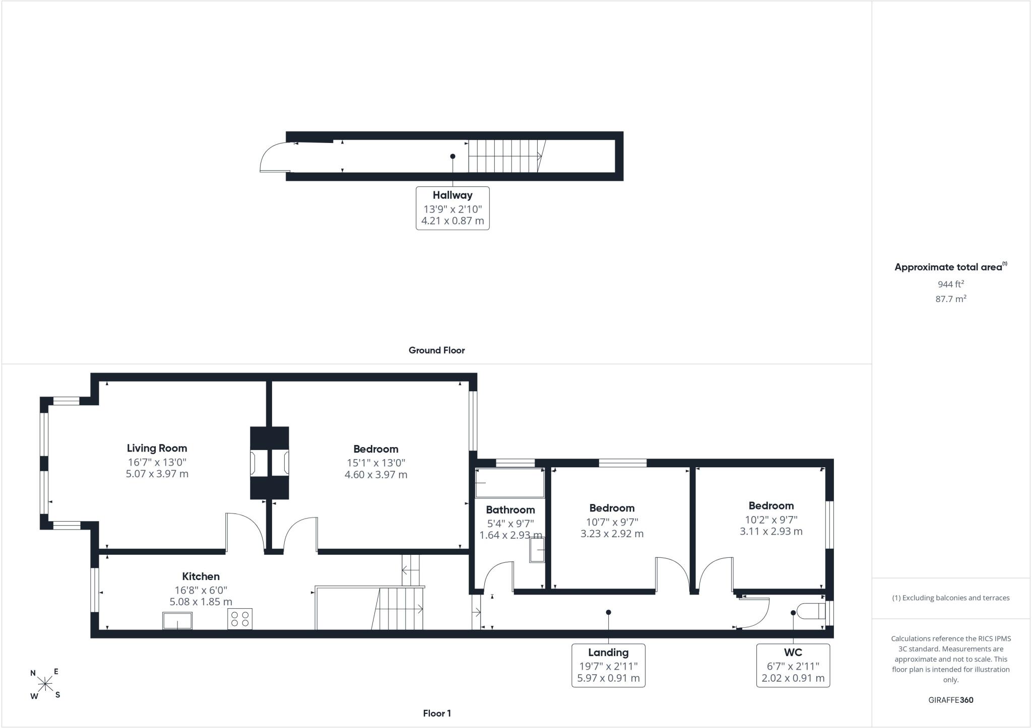 Harvey Road, Bournemouth, Dorset, BH5 floorplan