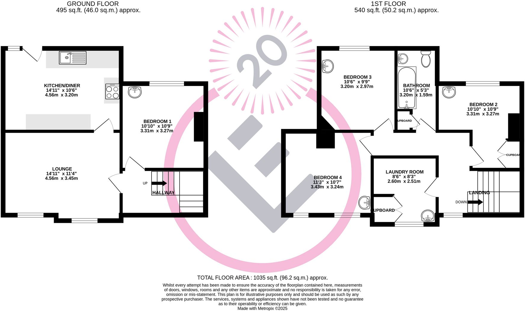 Kenilworth Place, Lancaster, LA1 - Investment opportunity! floorplan