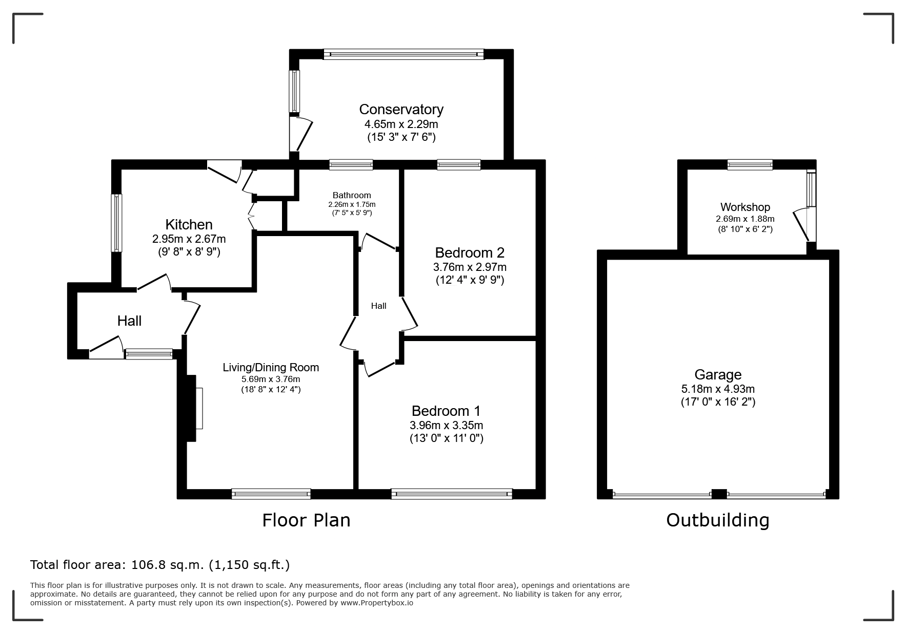 Gloucester Road, Exeter floorplan