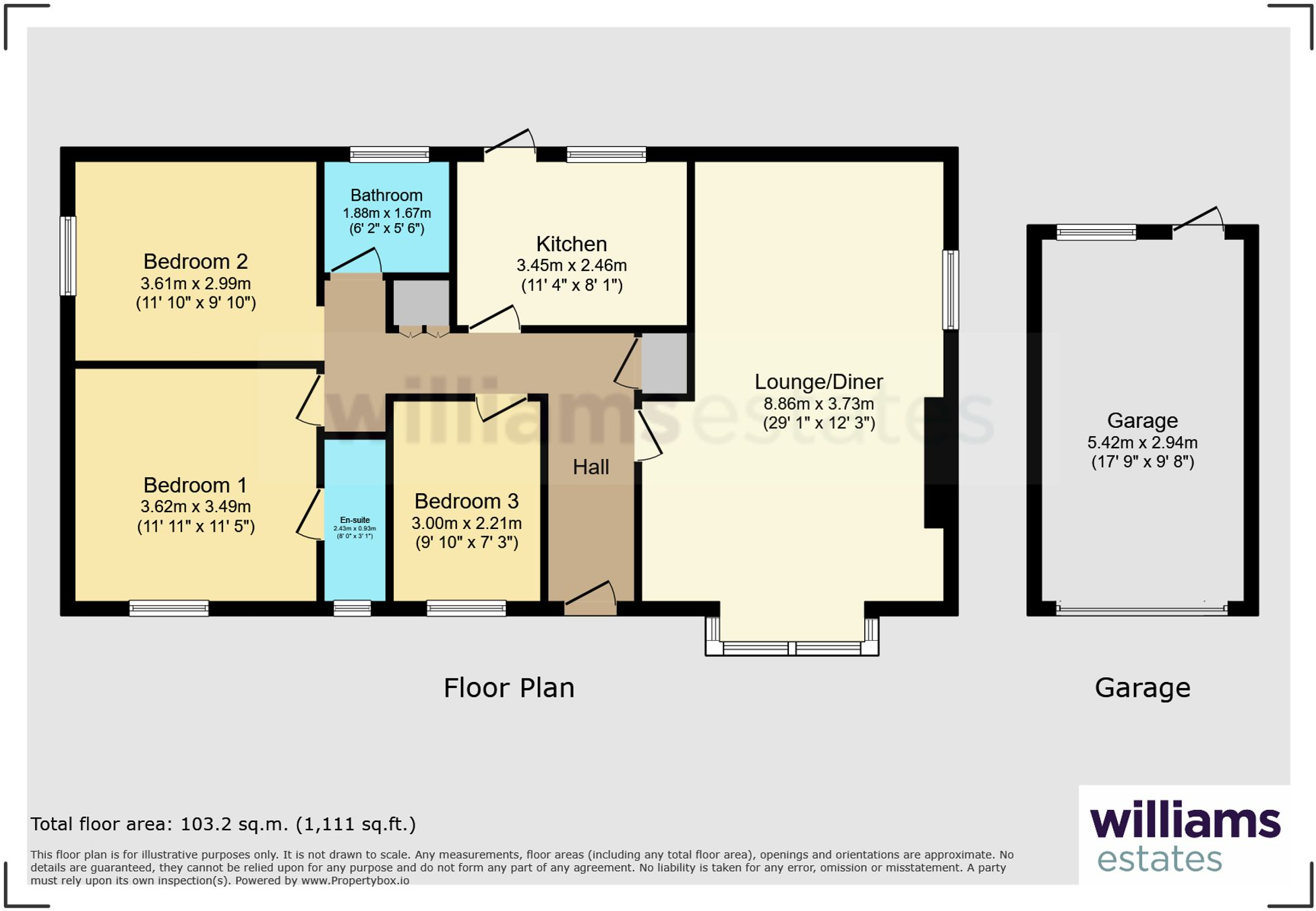 St. James Drive, Prestatyn, LL19 floorplan