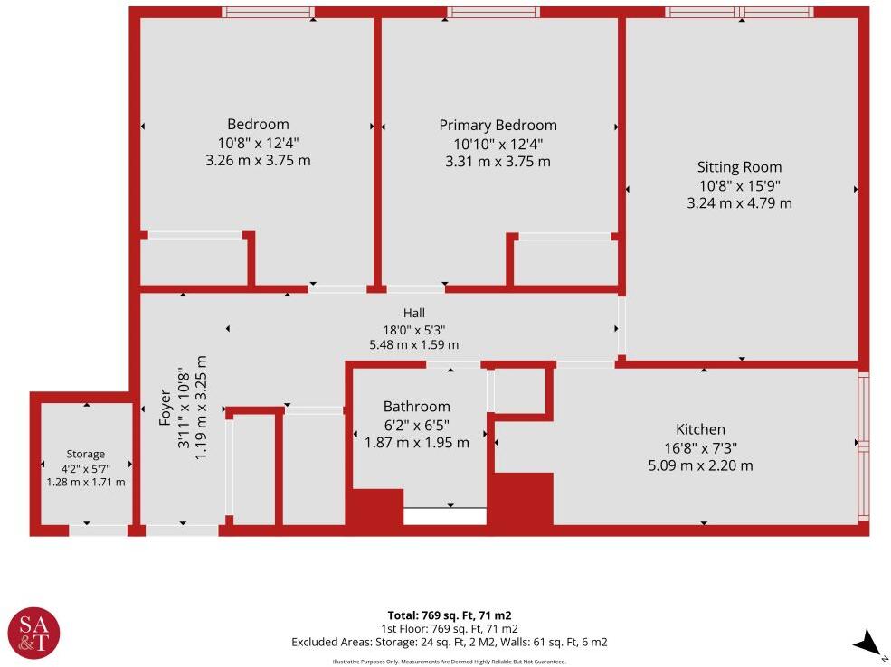 76/11 Mortonhall Park Crescent, Edinburgh, EH17 8SY floorplan