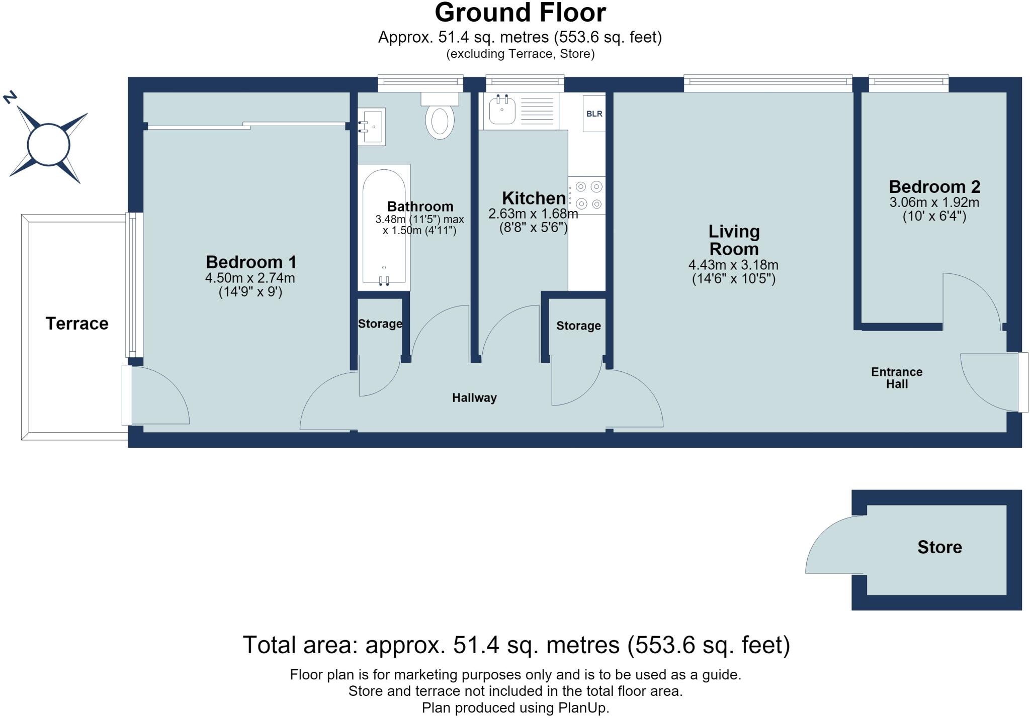 Abbots Park, St. Albans, Hertfordshire, AL1 floorplan