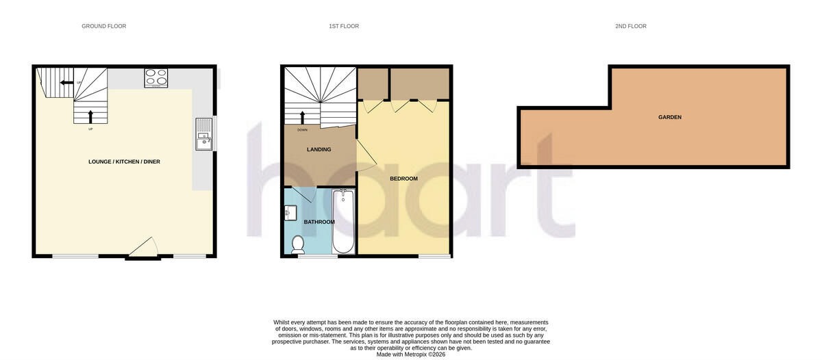 Kiln Way, Grays floorplan