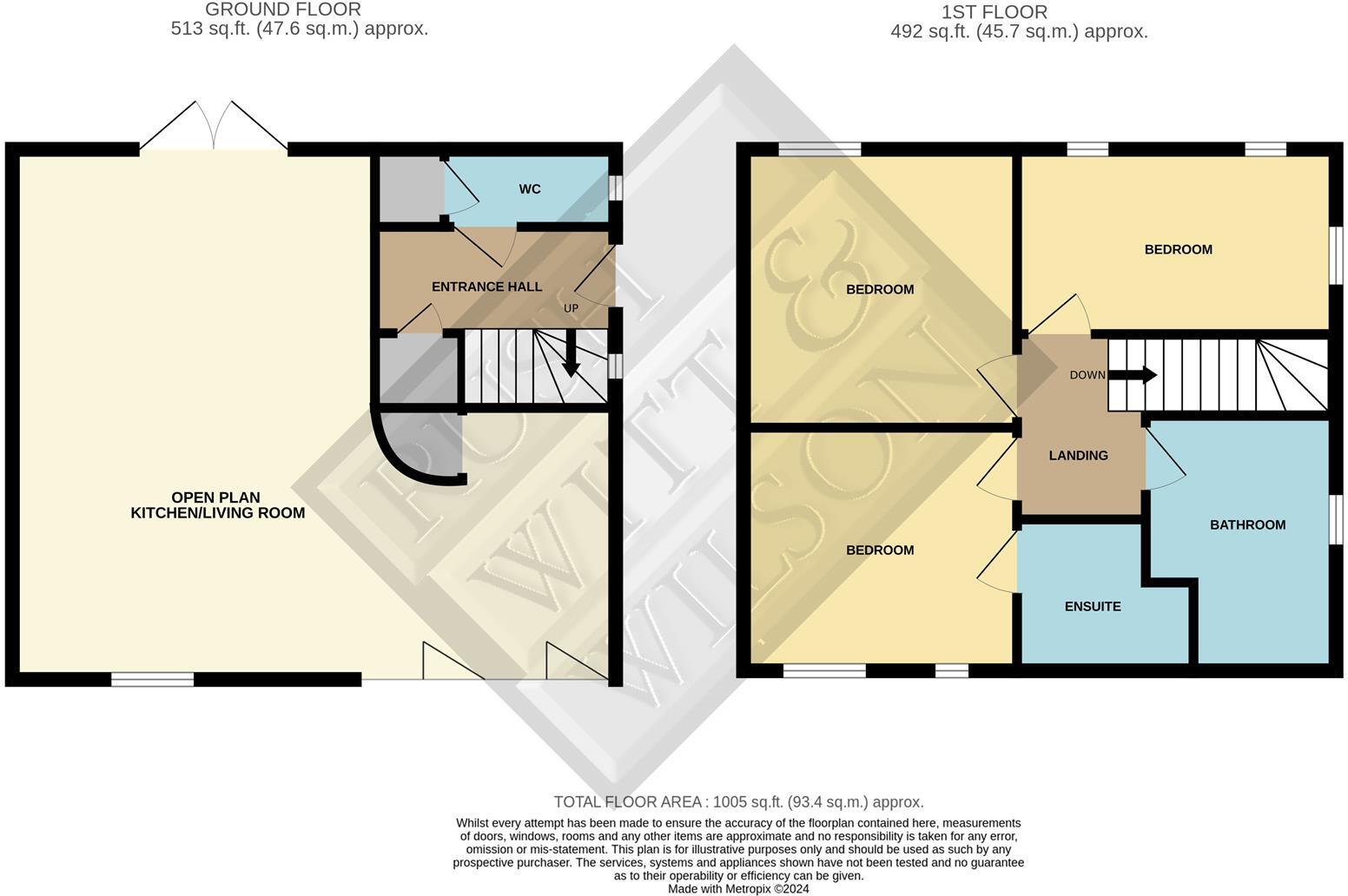 Worsham Lane, Bexhill floorplan