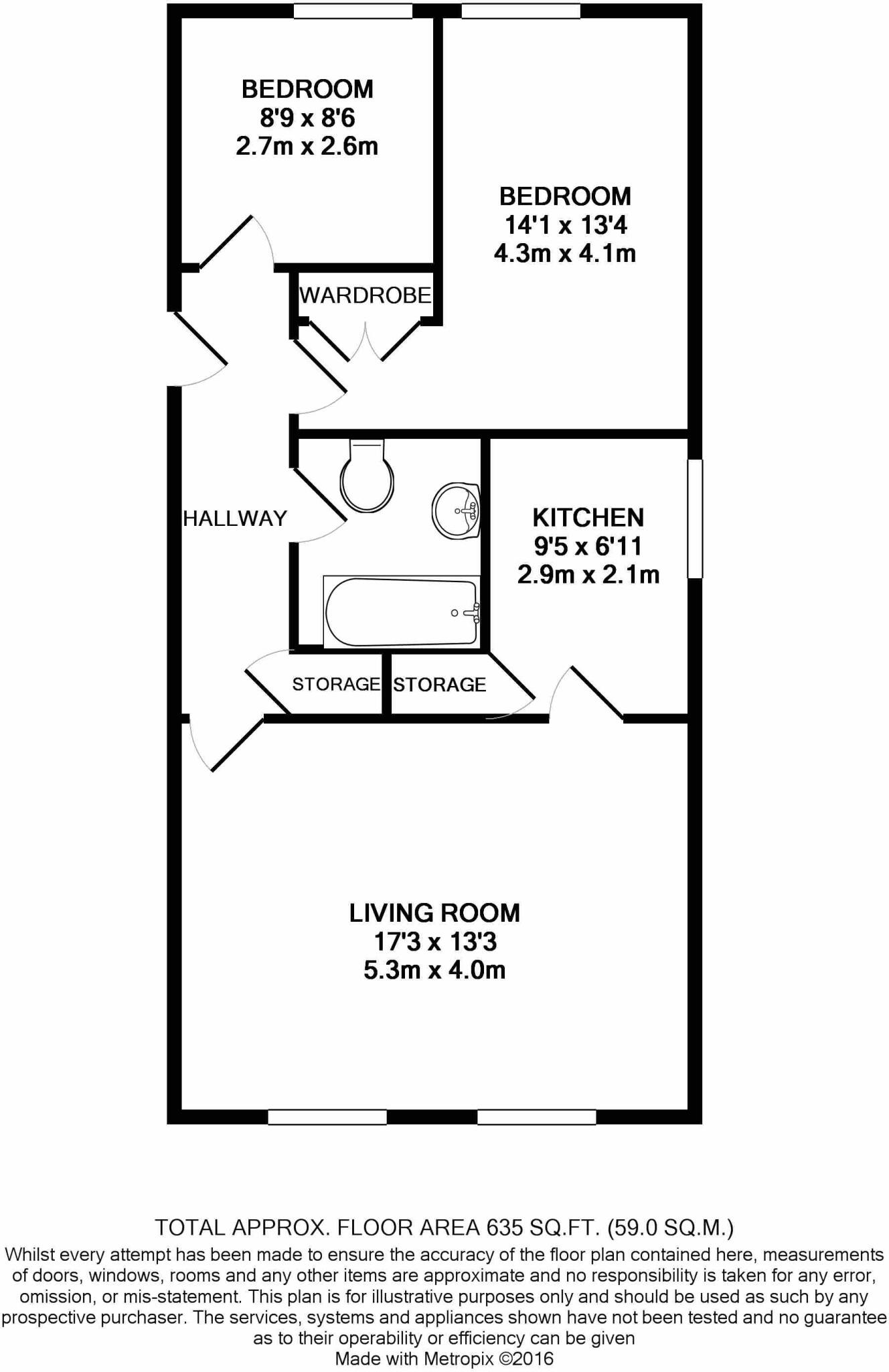 Pembroke Road, Clifton floorplan