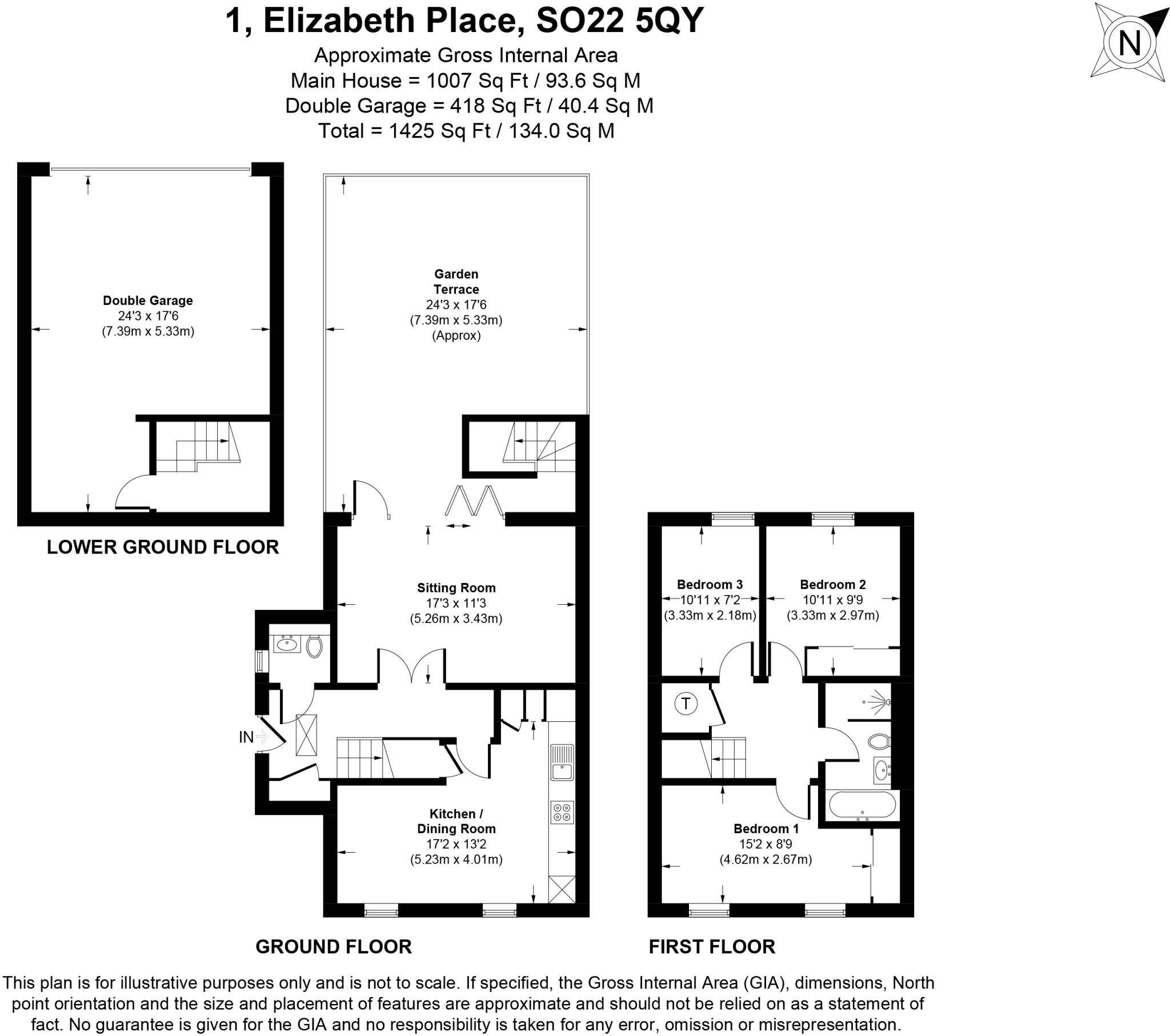 Elizabeth Place, Winchester, Hampshire, SO22 floorplan