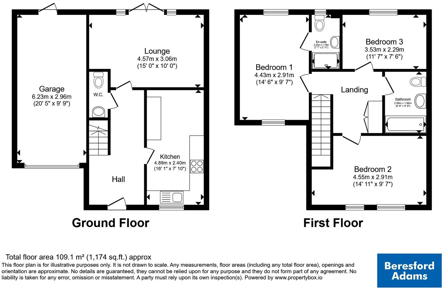 Llys Carchar, Mold, Flintshire, CH7 floorplan