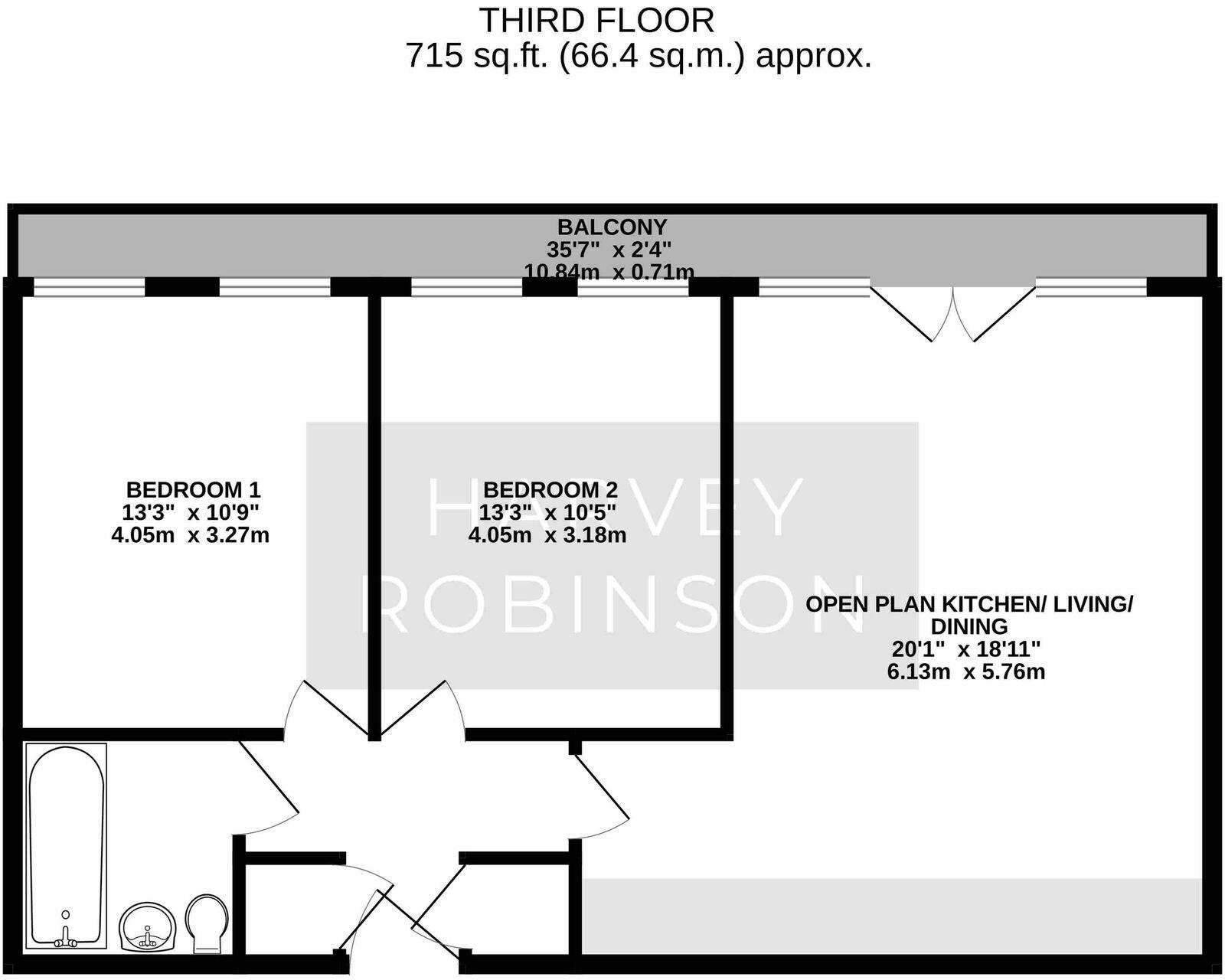 Samuel Jones Crescent, Little Paxton, PE19 floorplan