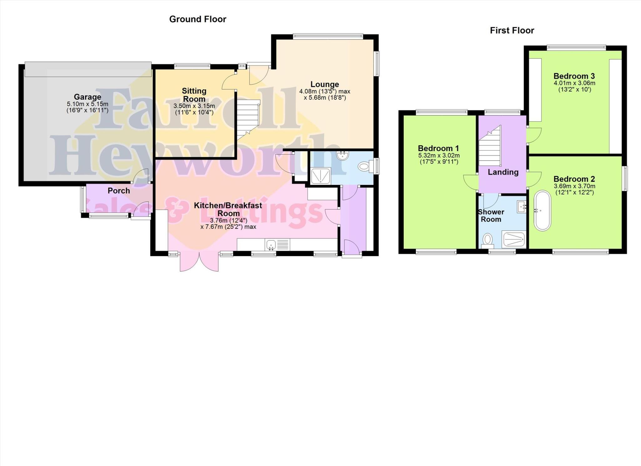 Boyes Avenue, Catterall, Preston floorplan