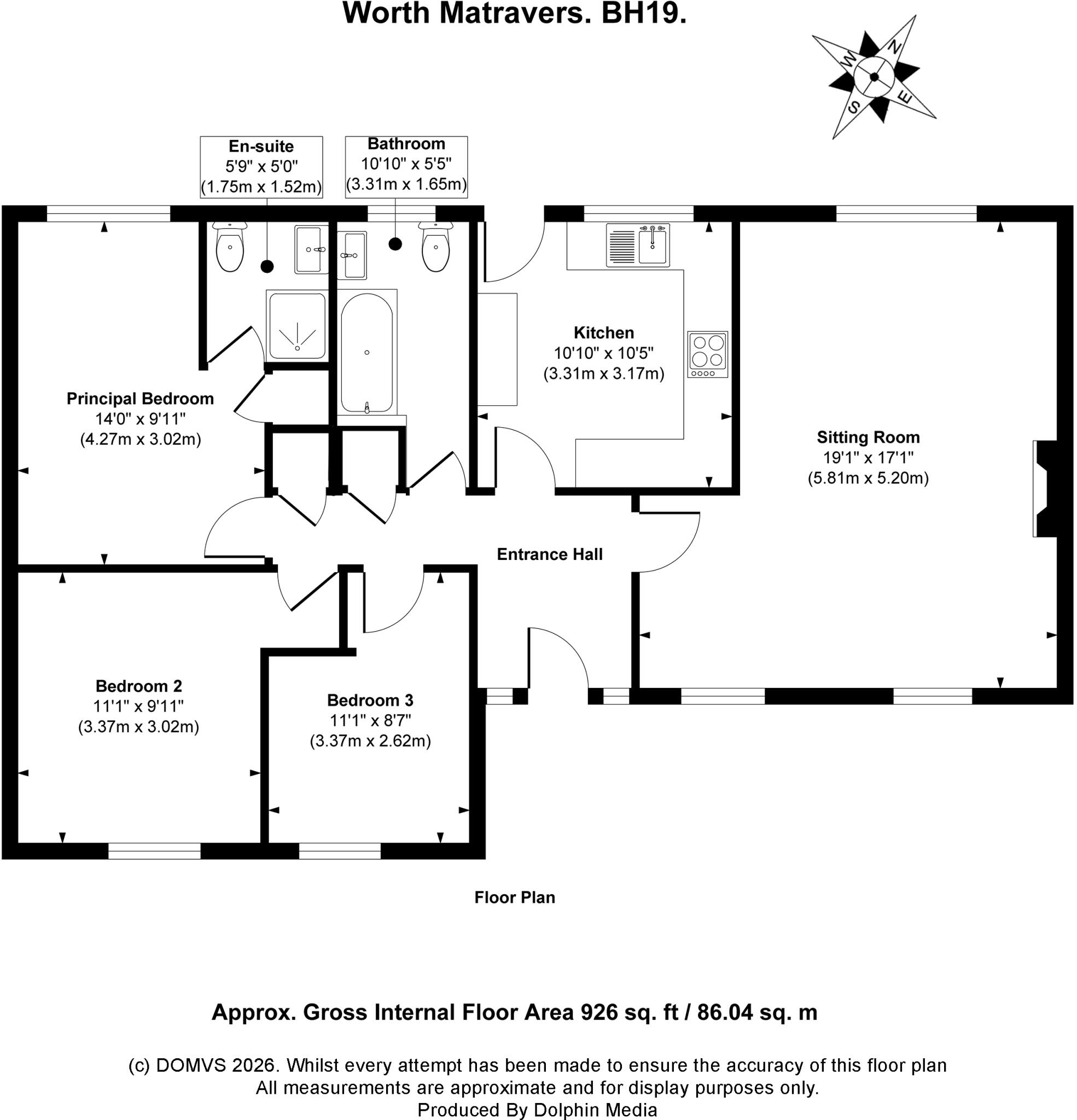 Dorset floorplan