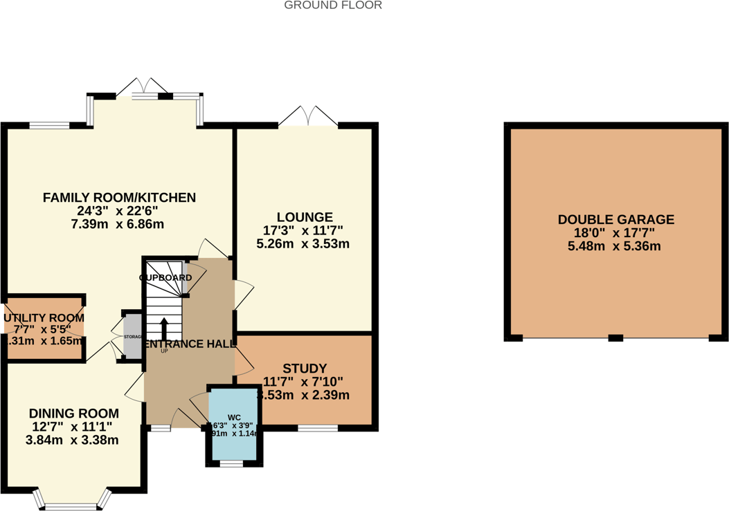 Spectrum Avenue, Ashlawn Gardens, Rugby, CV22 floorplan