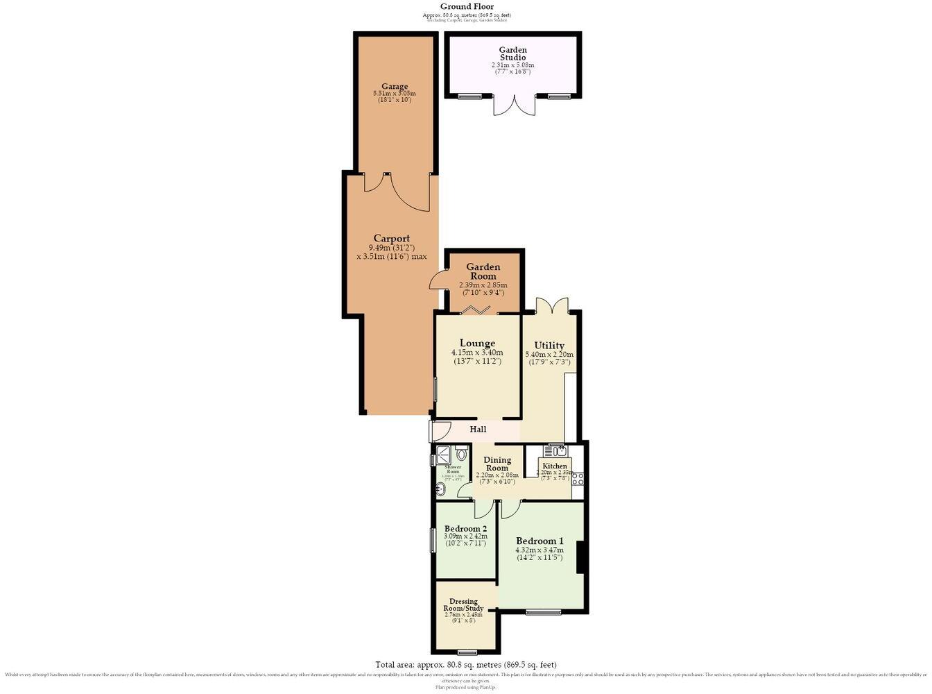 George Borrow Road, Dereham floorplan