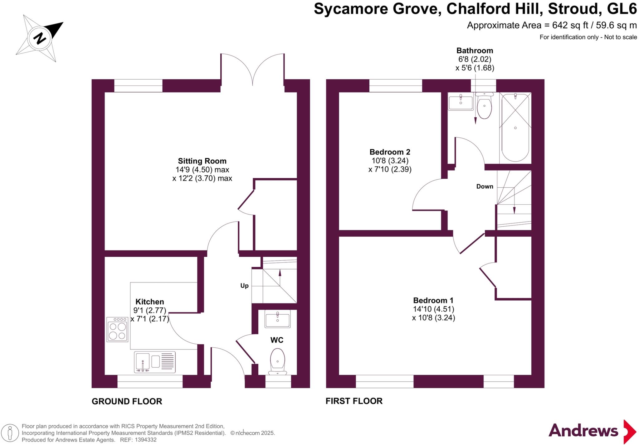 Sycamore Grove, Chalford Hill, Stroud, Gloucestershire, GL6 floorplan