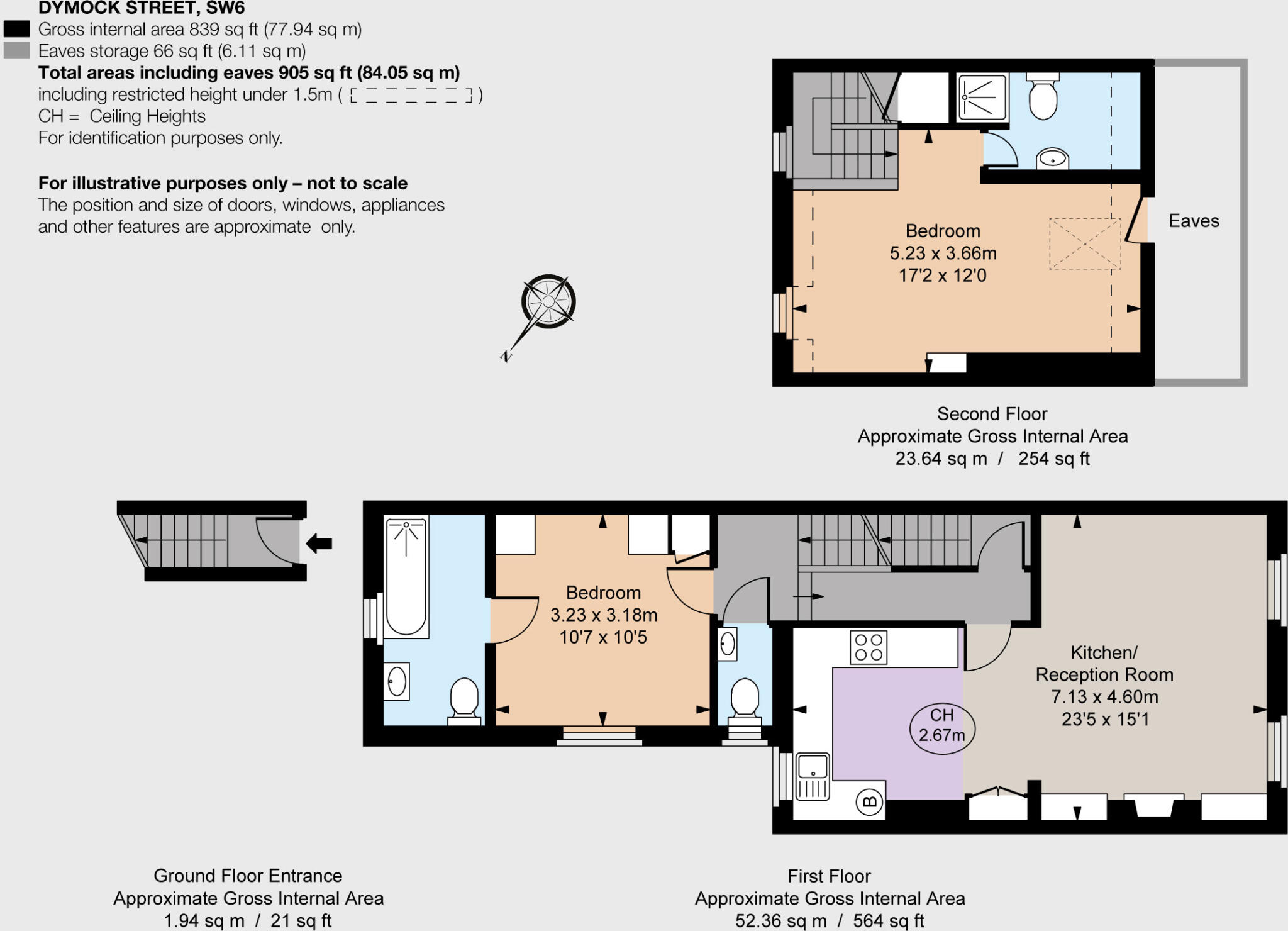 Dymock Street, Fulham, London floorplan