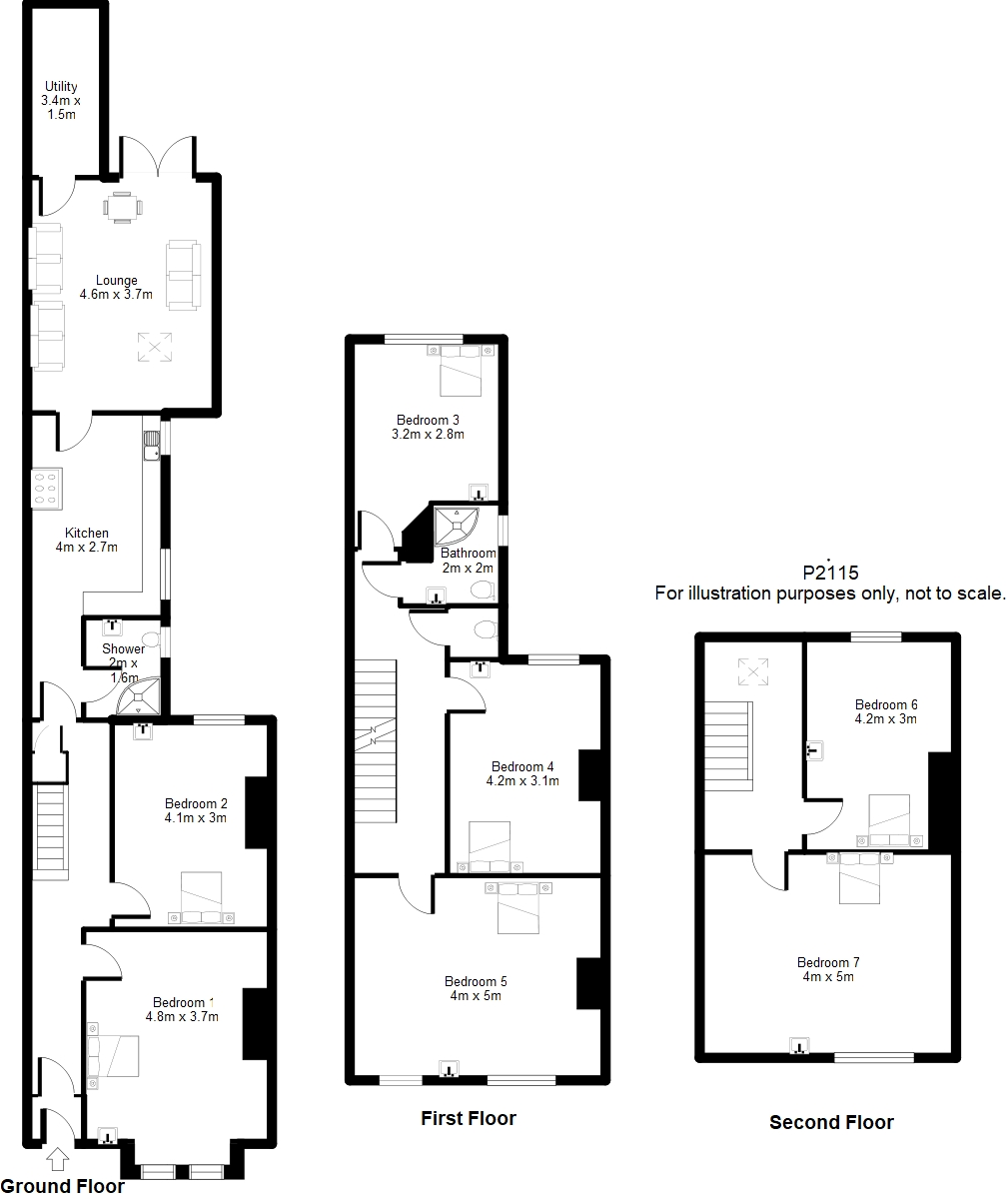 East Parade, Heworth floorplan