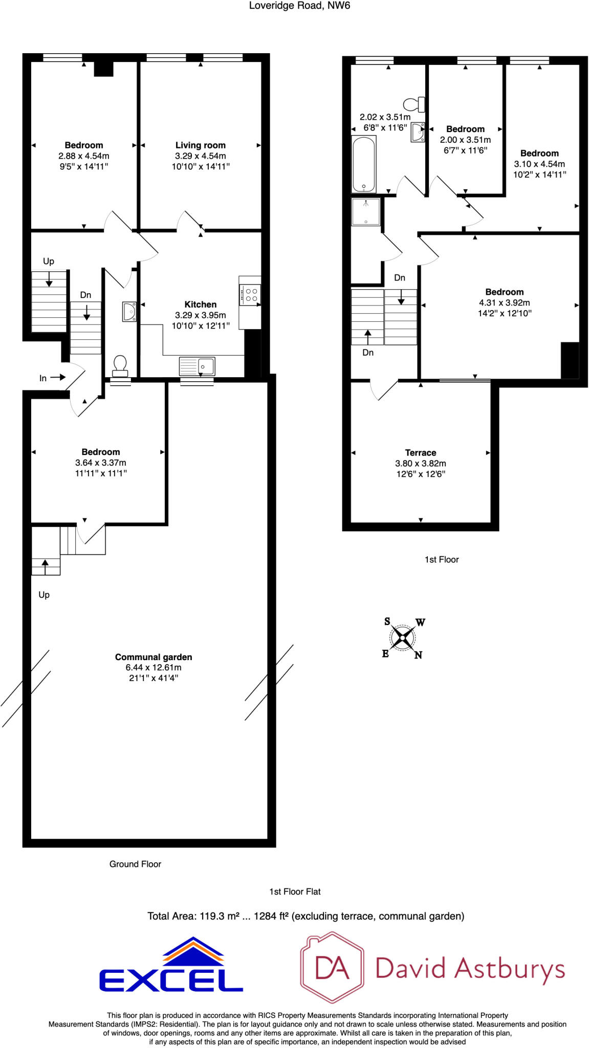 Loveridge Road, Kilburn, London floorplan