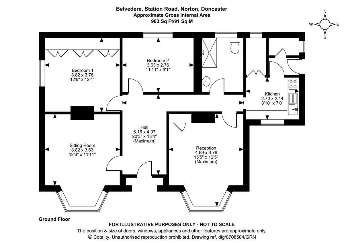 Station Road, Norton, Doncaster floorplan