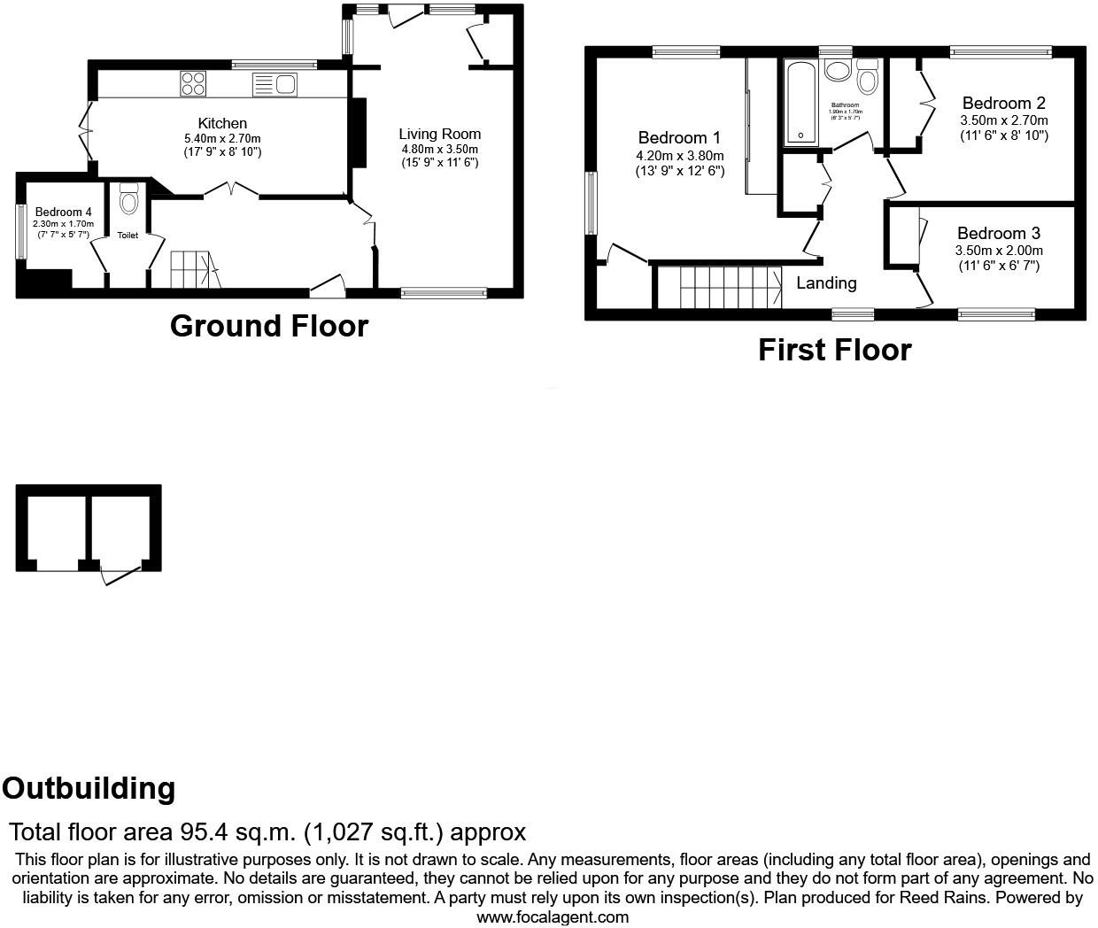 Swalecliff Avenue, Manchester, Greater Manchester, M23 floorplan