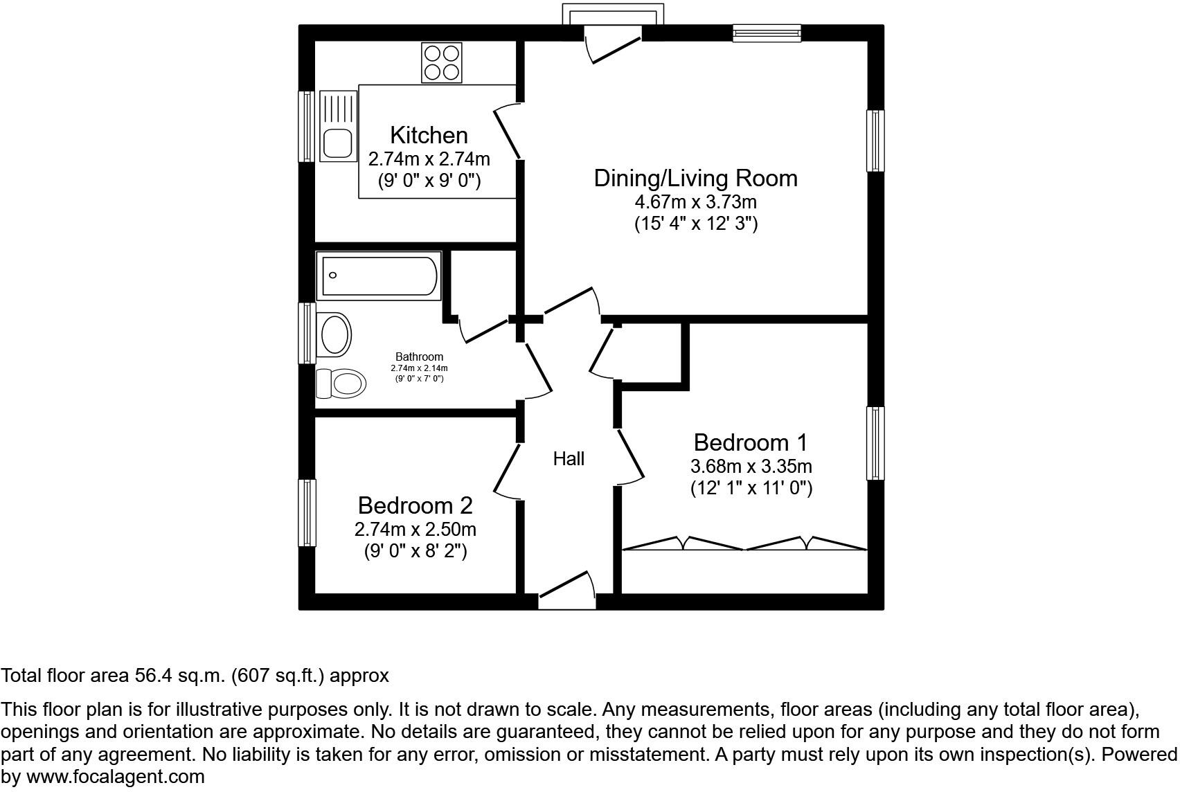 Charterhouse Close, Brackley, NN13 floorplan