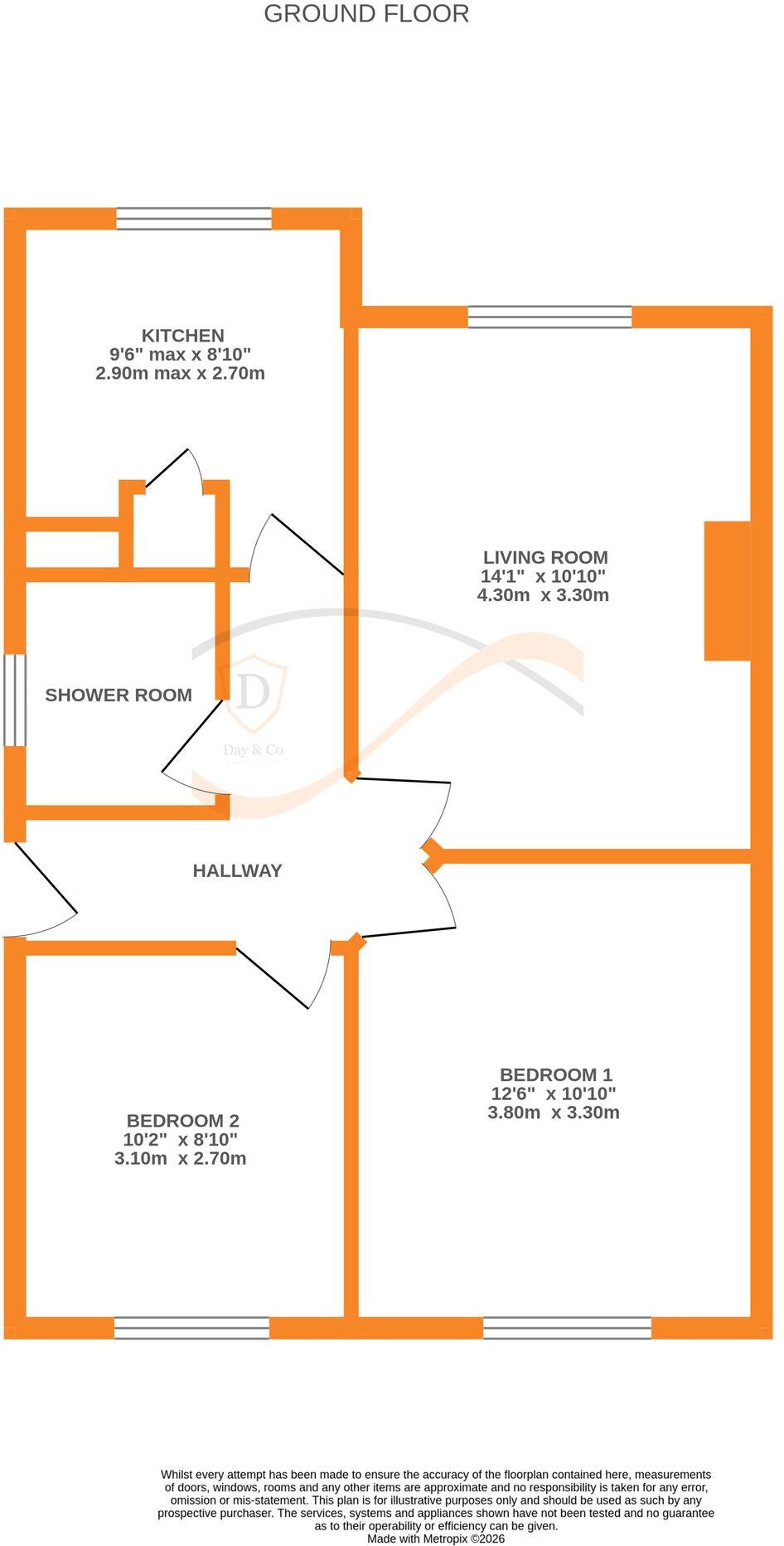 Park Drive Road, Keighley, BD21 floorplan
