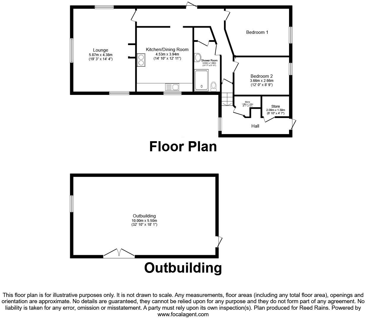 Mytholmroyd, Hebden Bridge, HX7 floorplan