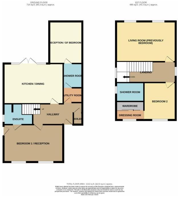 Leigham Vale Road, Bournemouth, Dorset, BH6 floorplan
