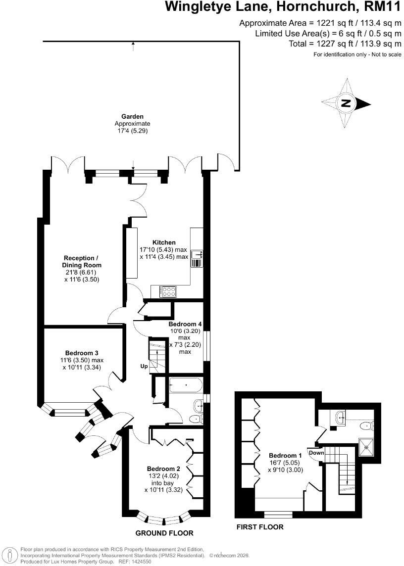 Wingletye Lane, Hornchurch floorplan