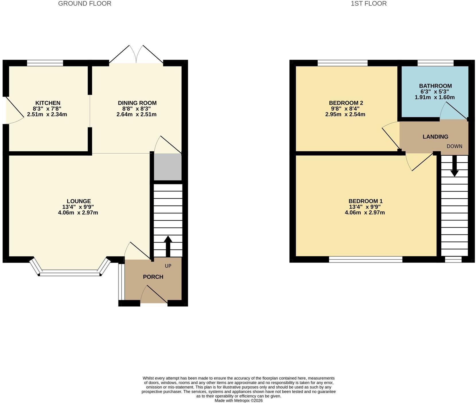 High View Way, Midanbury, SO18 floorplan