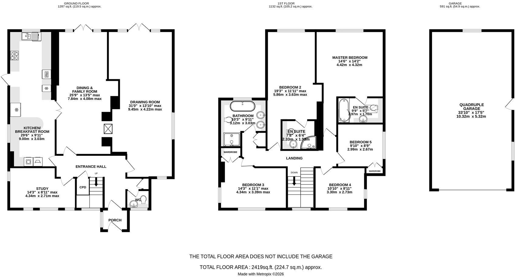 Baldock Road, Letchworth Garden City floorplan