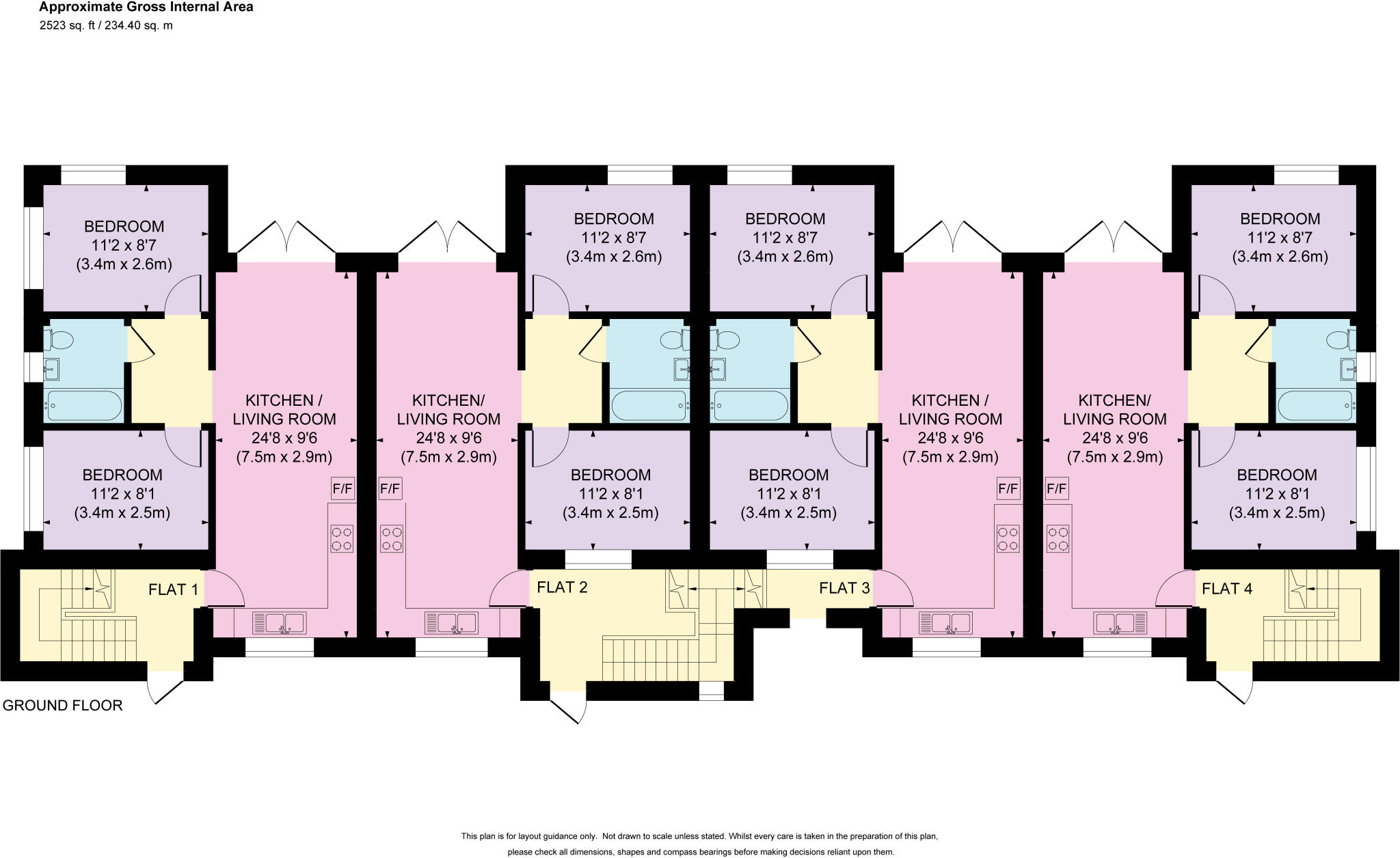 48, Madrid Road, Guildford, Surrey, GU2 floorplan