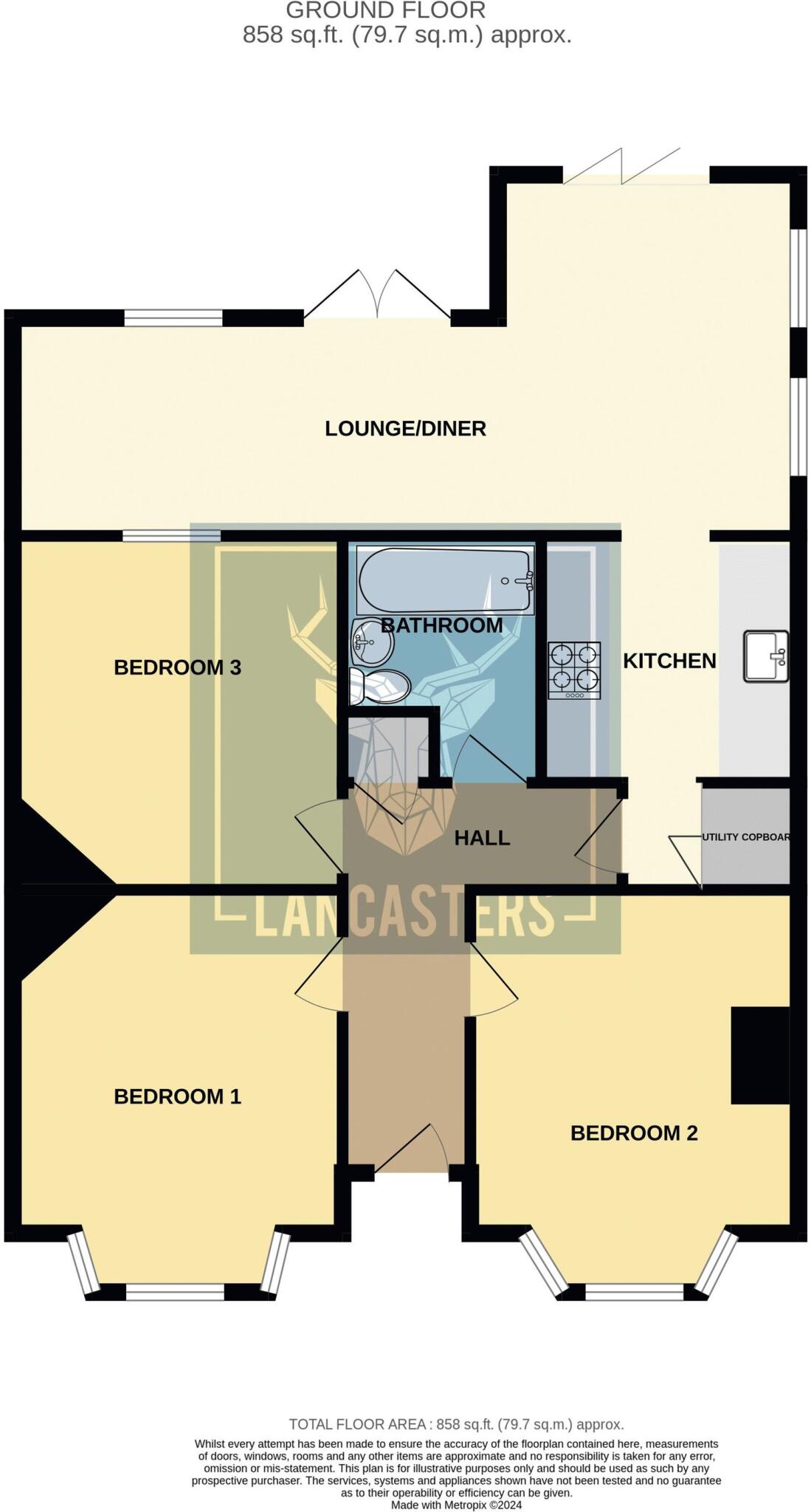 Cockleton Lane, Cowes, PO31 floorplan