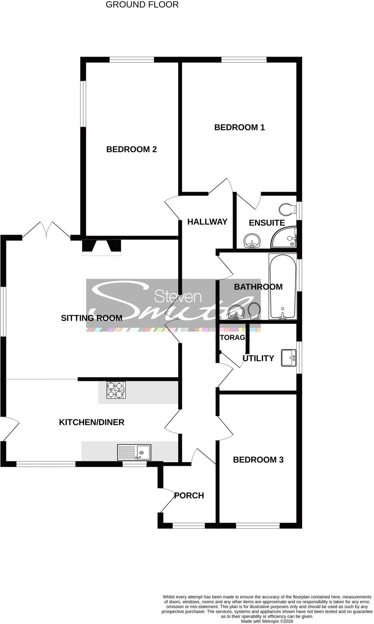 Highdale Avenue, Clevedon floorplan