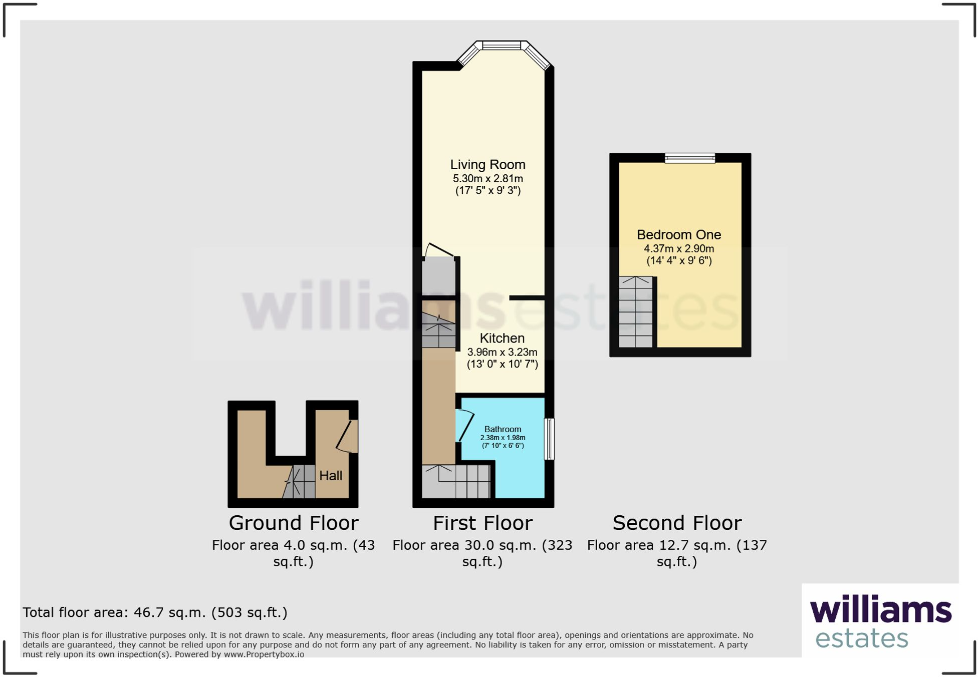 Bridge Street, Denbigh, LL16 floorplan