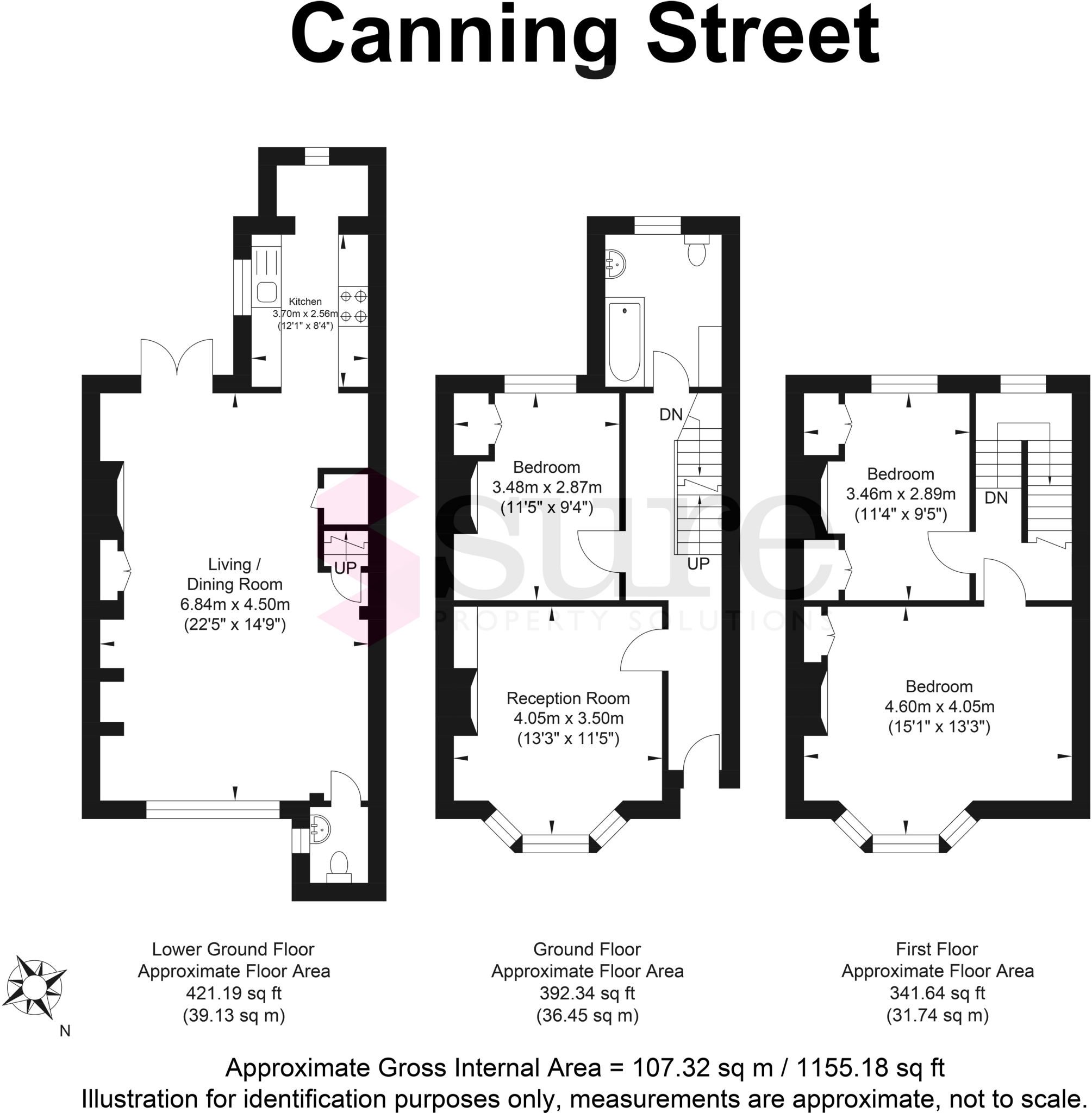 Canning Street, Brighton floorplan