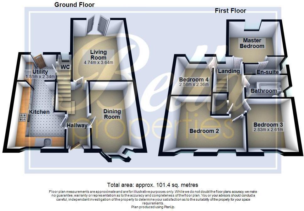 Laurel Way, Scunthorpe floorplan