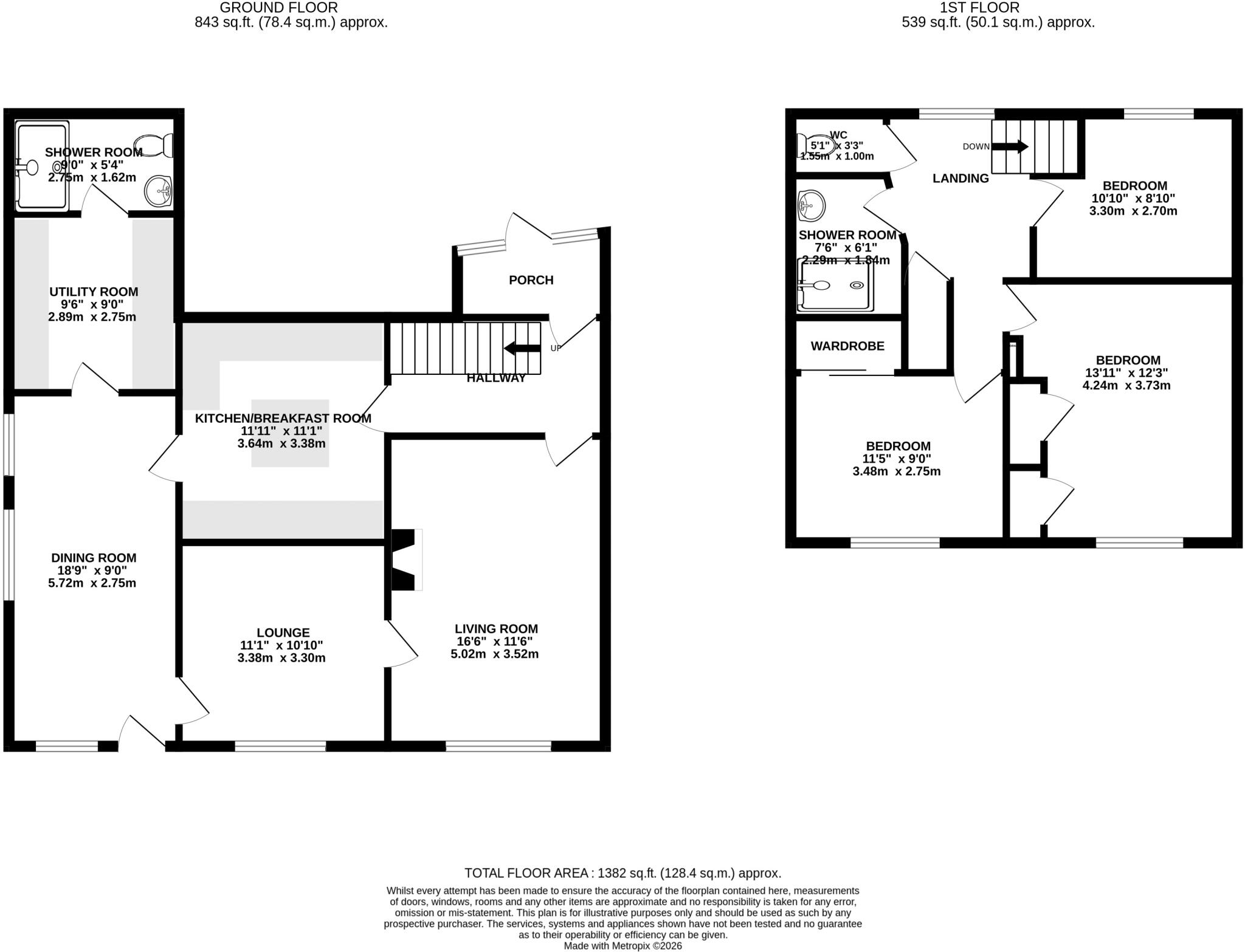 Sandpit Lane, St. Albans, Hertfordshire, AL4 floorplan